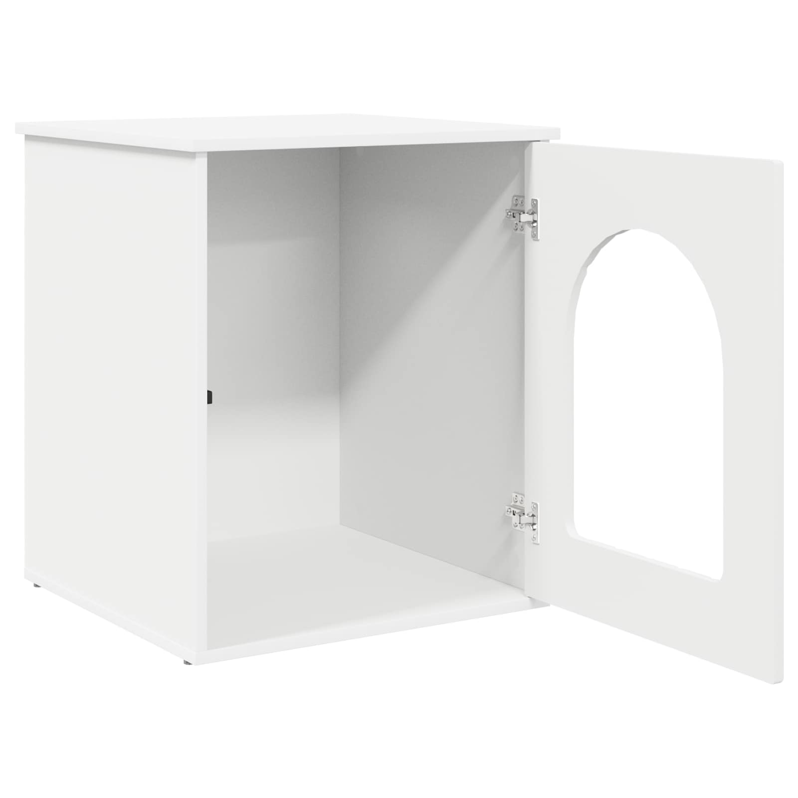 Cat House White 53 x 52 x 62 cm Engineered Wood