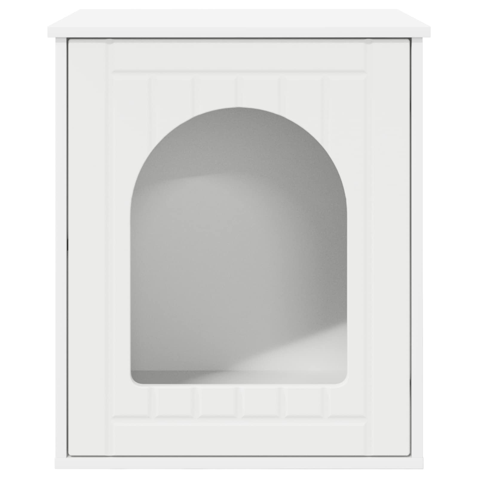 Cat House White 53 x 52 x 62 cm Engineered Wood