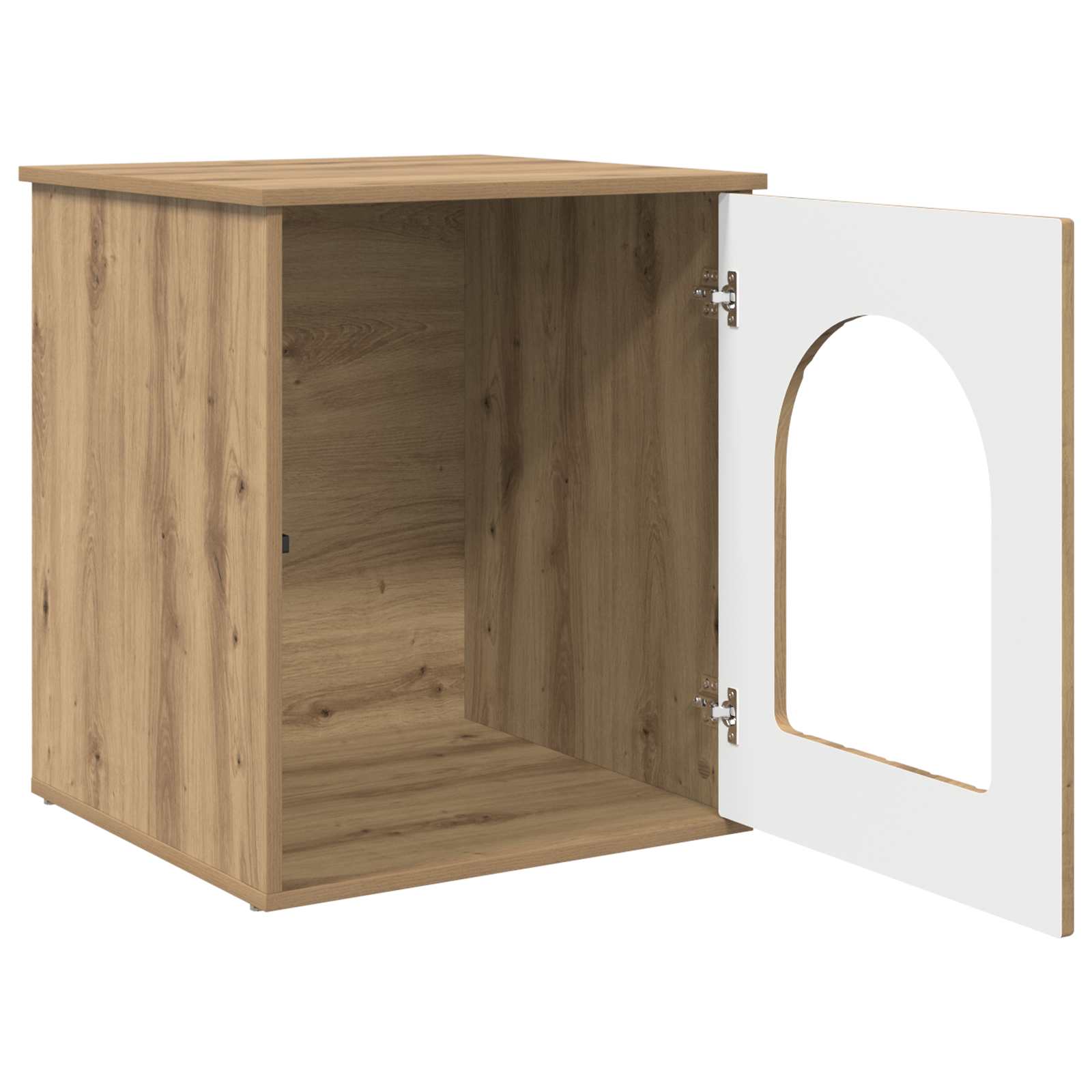 Cat House Artisian Oak 53 x 52 x 62 cm Engineered Wood