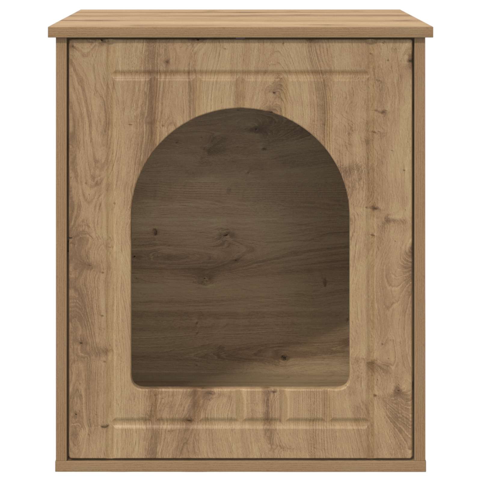 Cat House Artisian Oak 53 x 52 x 62 cm Engineered Wood