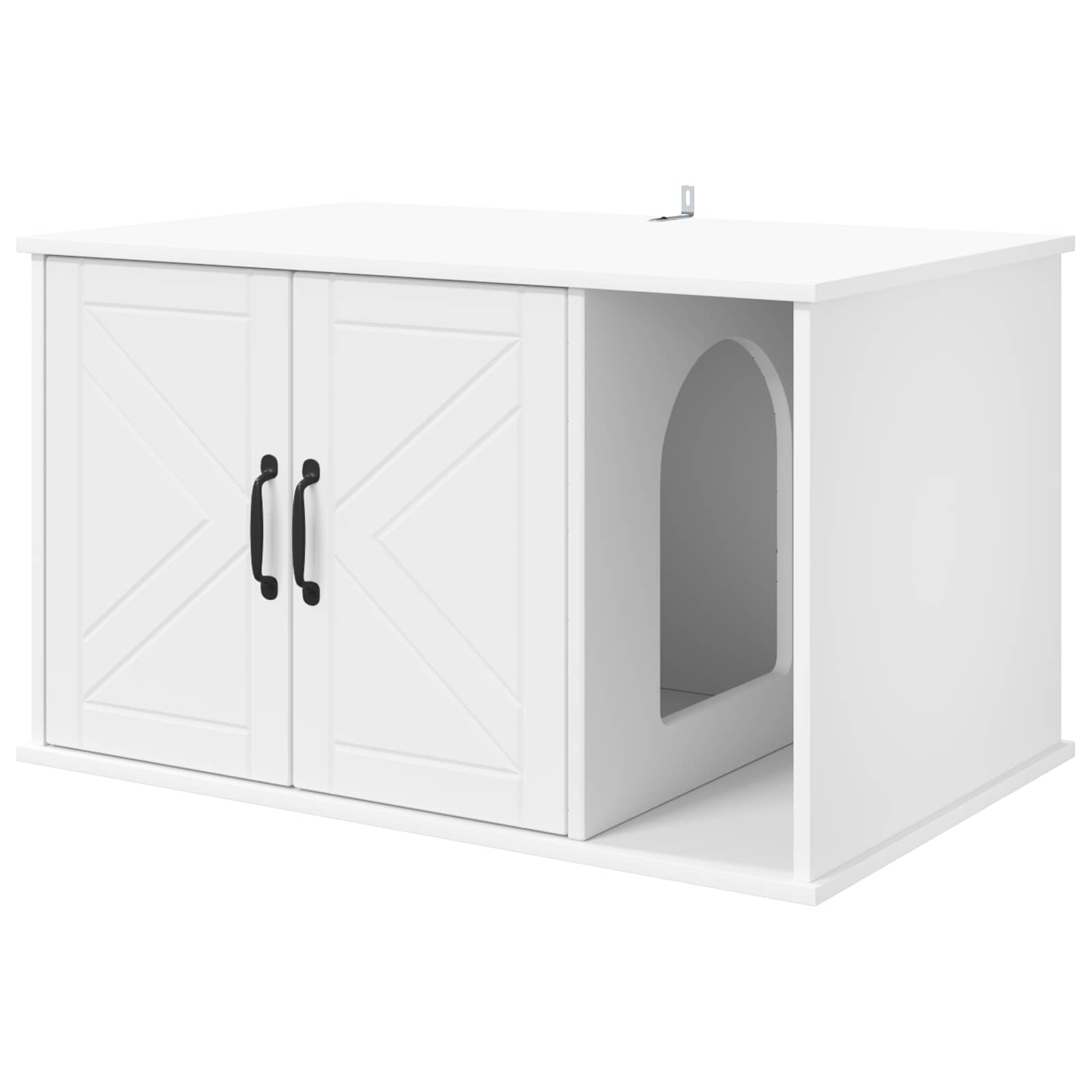 Cat House White 85 x 55 x 50.5 cm Engineered Wood