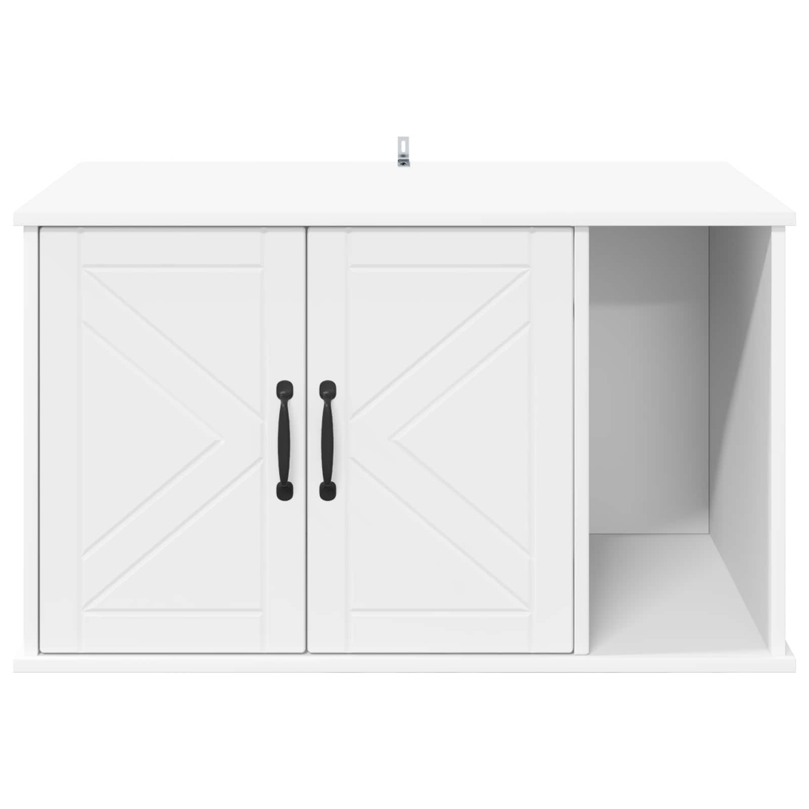 Cat House White 85 x 55 x 50.5 cm Engineered Wood