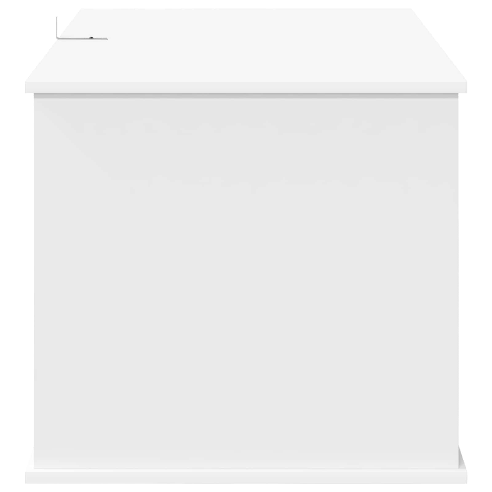 Cat House White 85 x 55 x 50.5 cm Engineered Wood