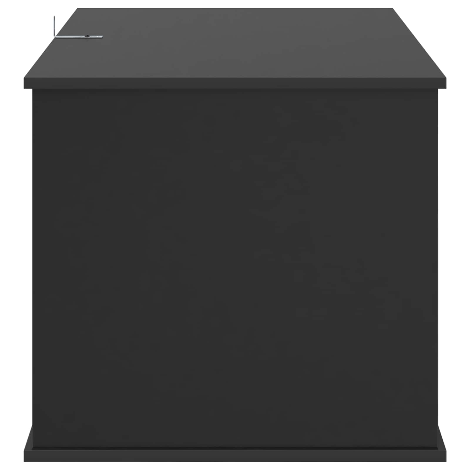 Cat House Black 85 x 55 x 50.5 cm Engineered Wood