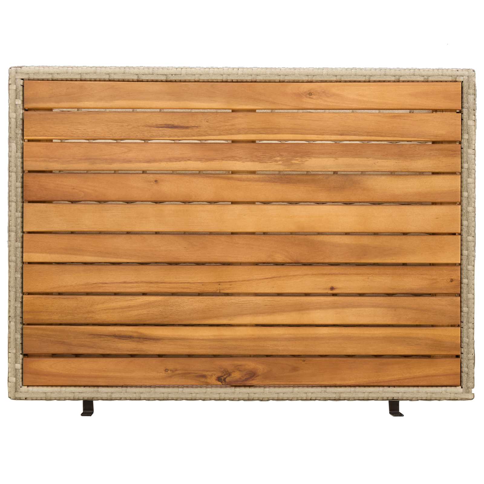 Cabinet Beige 70 x 50 x 87 cm Polyester and Roly Rattan