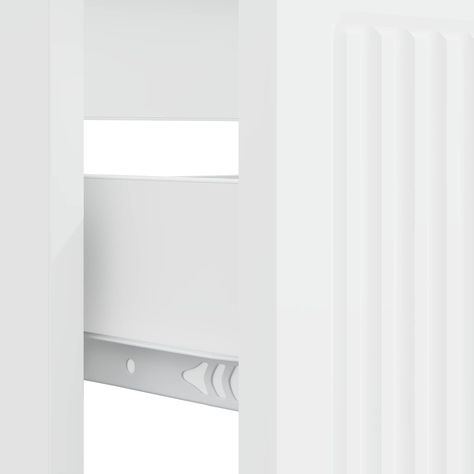Bathroom Sink Cabinet EDE White 82 x 41 x 59 cm Engineered Wood