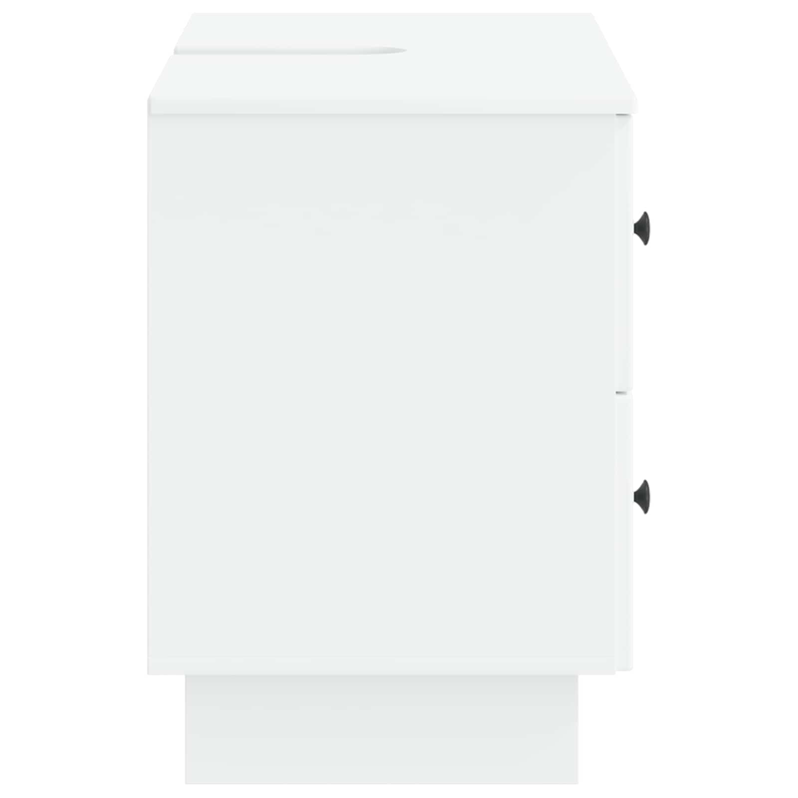 Bathroom Sink Cabinet EDE White 82 x 41 x 59 cm Engineered Wood