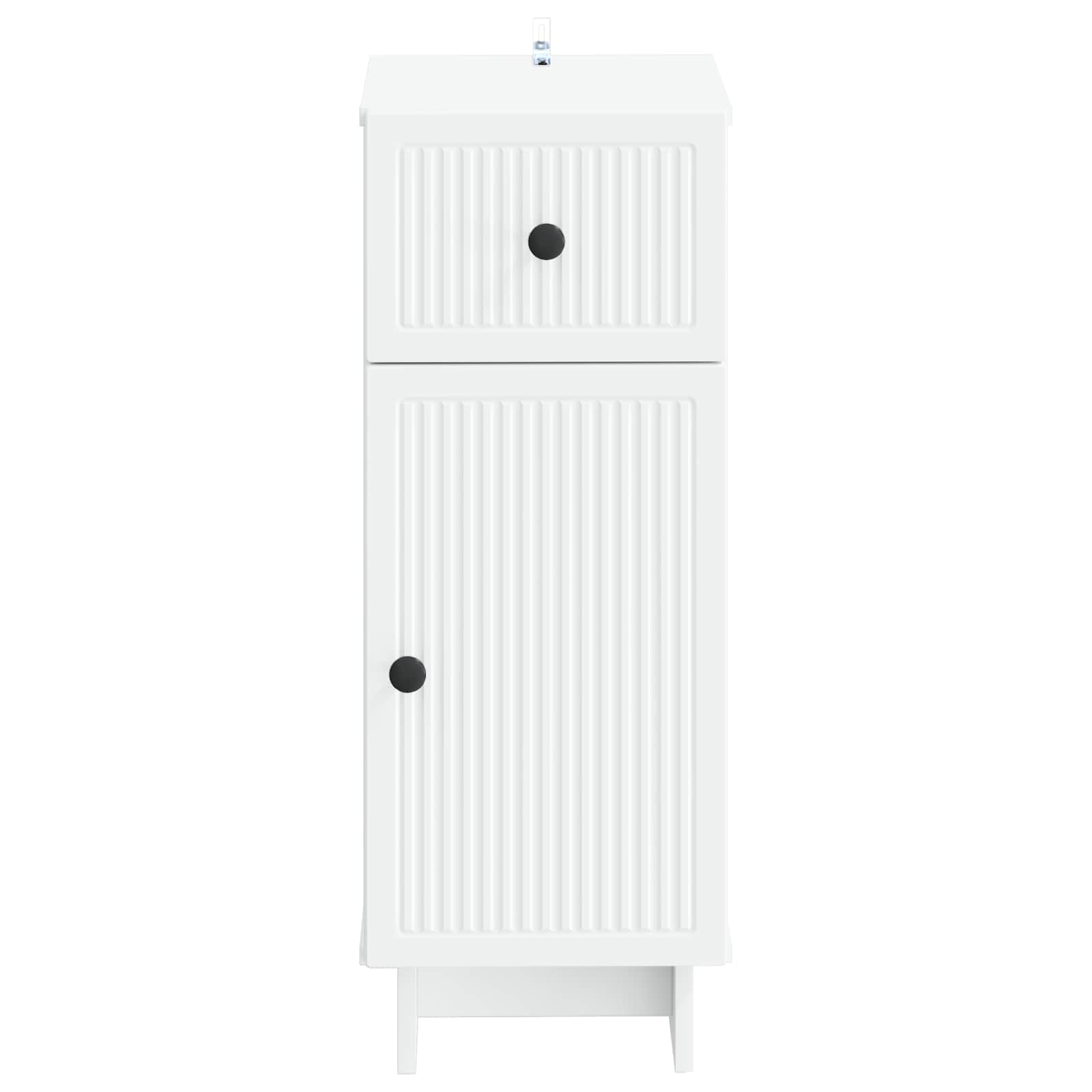 Bathroom Storage Cabinet EDE White 30 x 31 x 80 cm