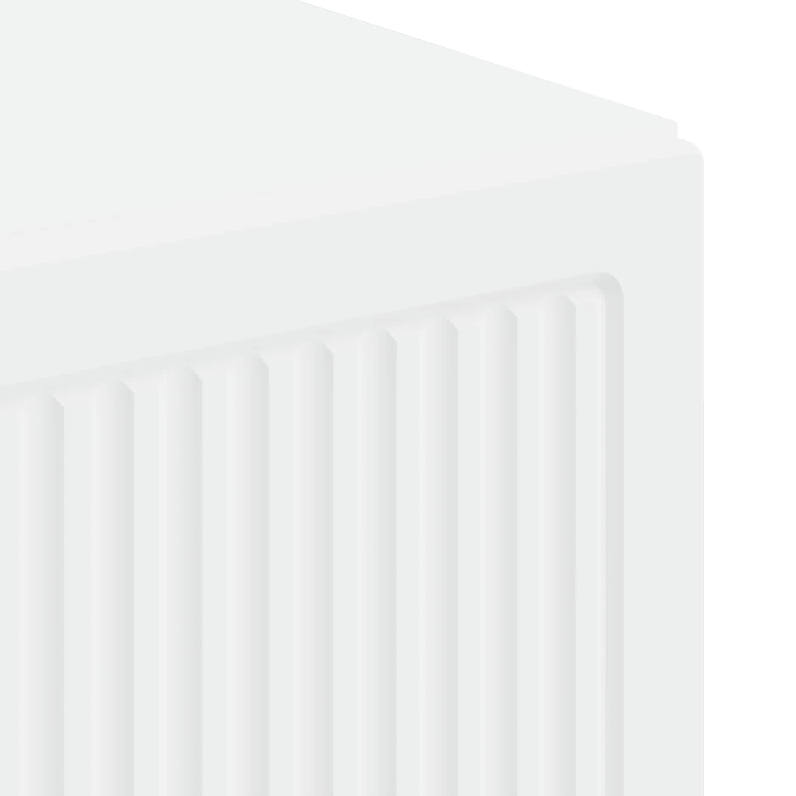Bathroom Storage Cabinet EDE White 59.5 x 31 x 80 cm