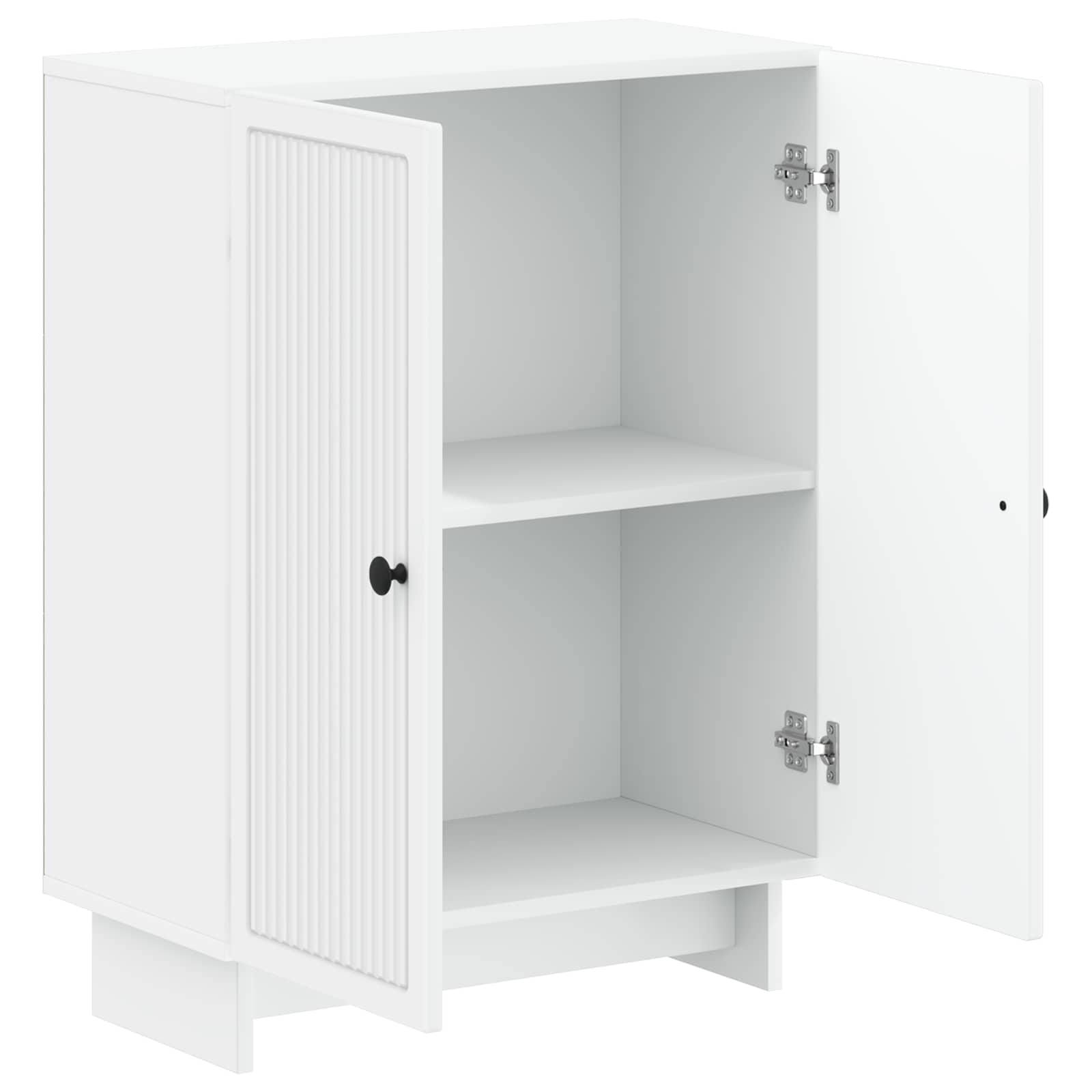 Bathroom Storage Cabinet EDE White 59.5 x 31 x 80 cm
