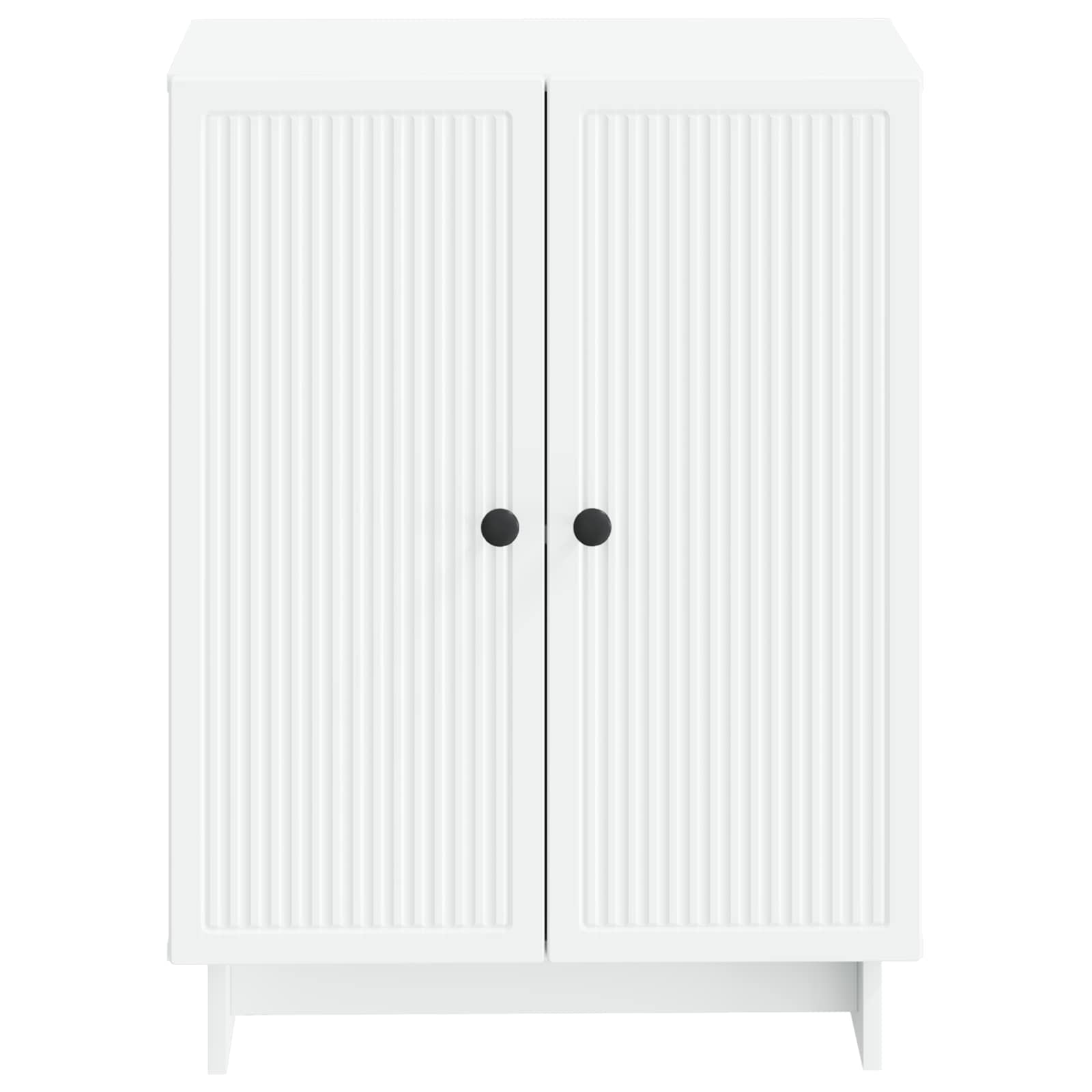 Bathroom Storage Cabinet EDE White 59.5 x 31 x 80 cm