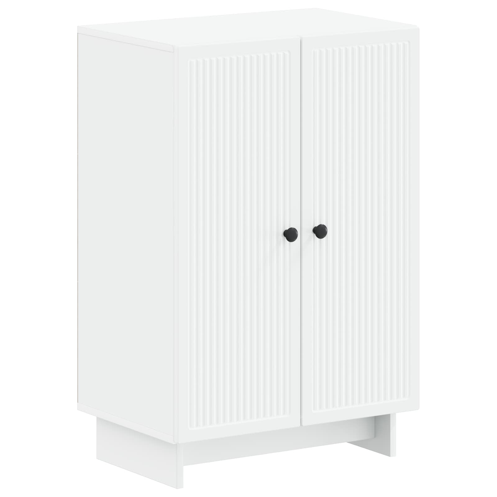 Shoe Cabinet EDE 59.5 x 39.5 x 90 cm Engineered Wood White