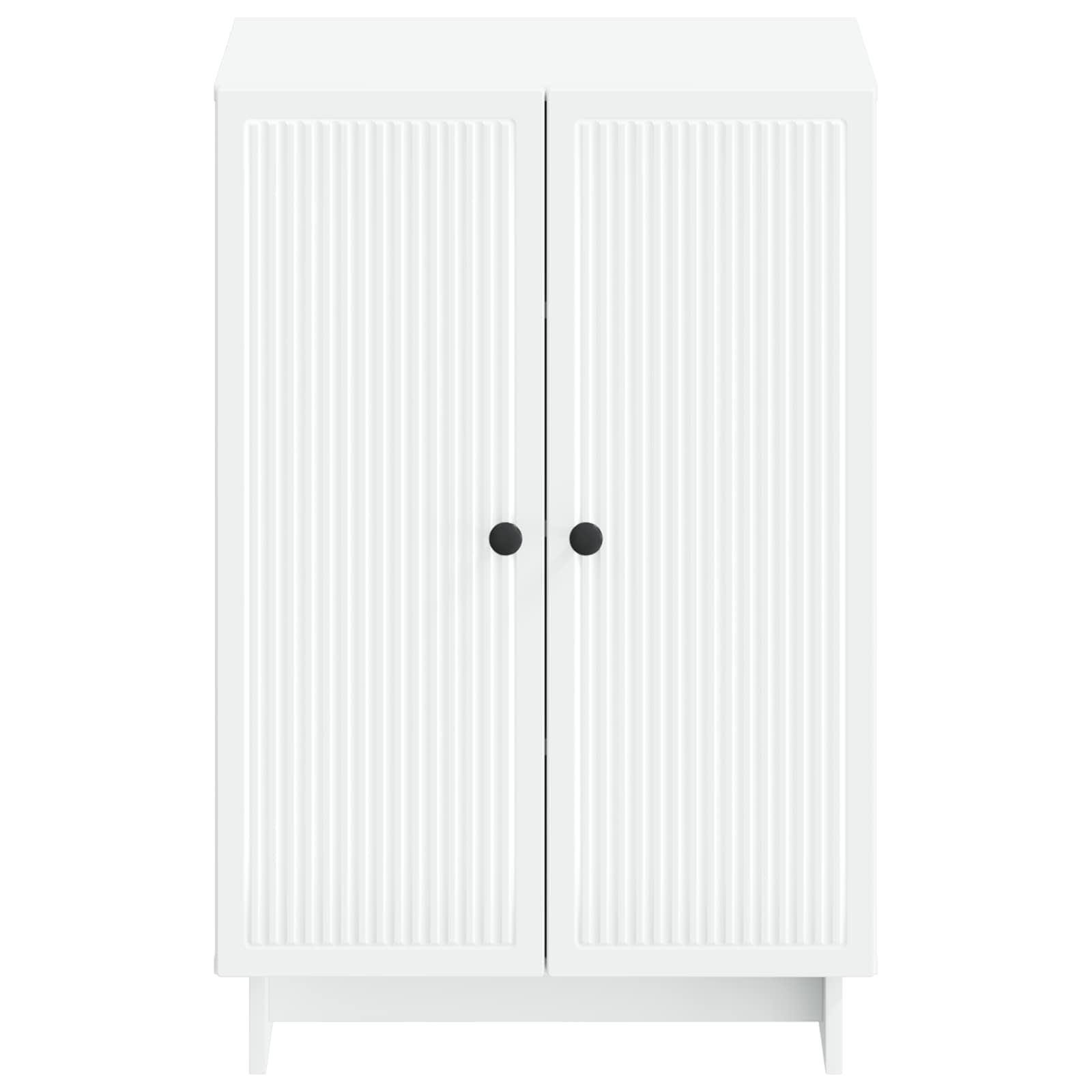 Shoe Cabinet EDE 59.5 x 39.5 x 90 cm Engineered Wood White