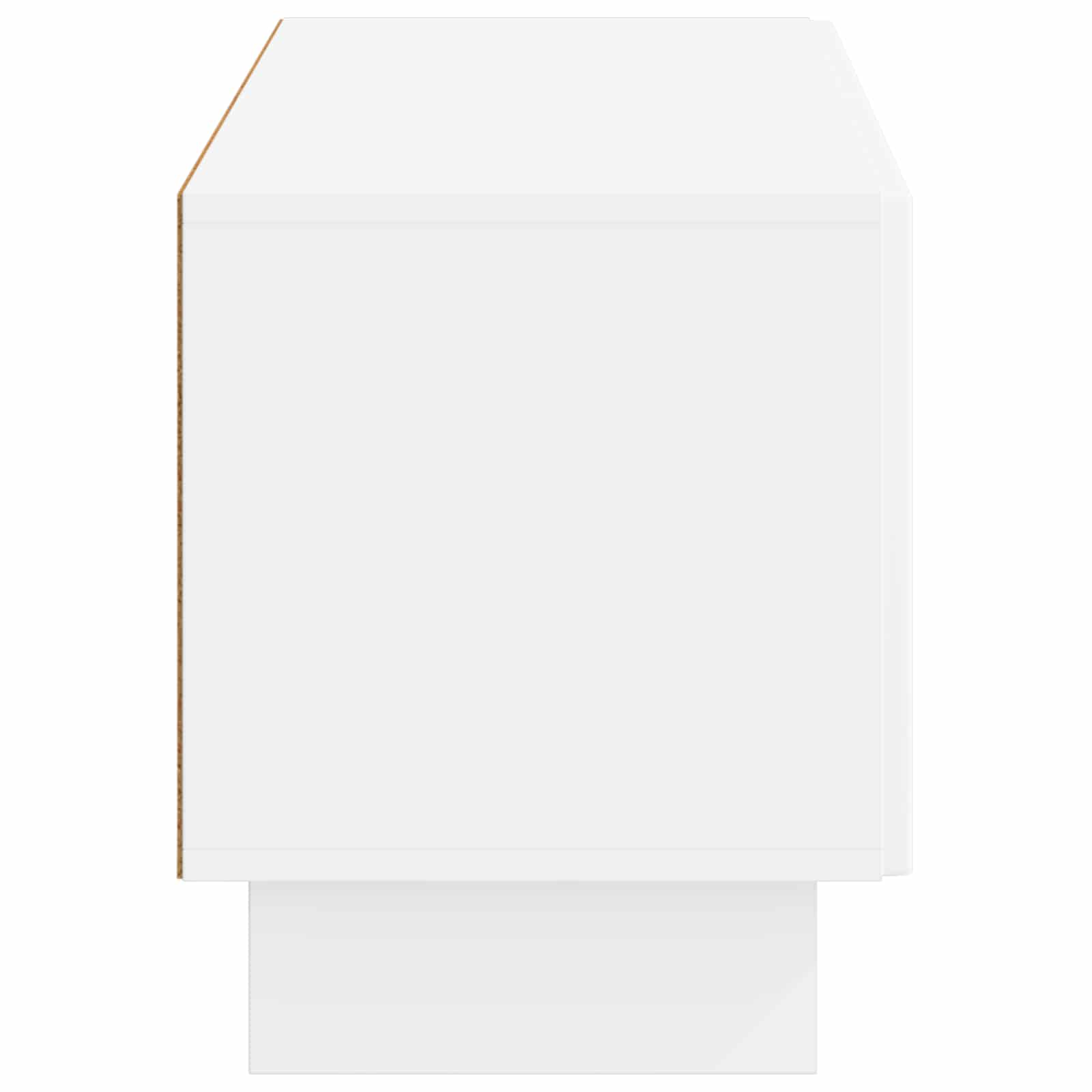 TV Cabinet White Engineered Wood