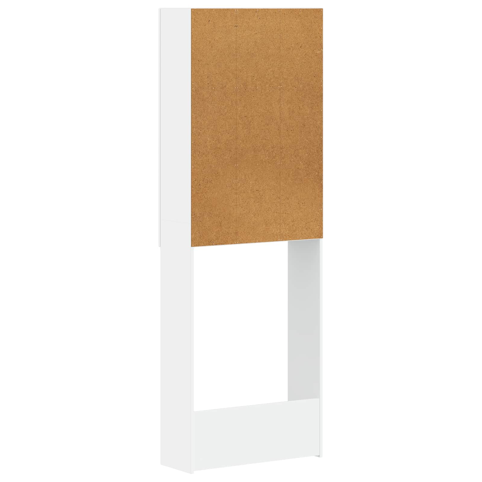 Toilet Cabinet EDE White 66 x 25.5 x 190 cm Engineered Wood