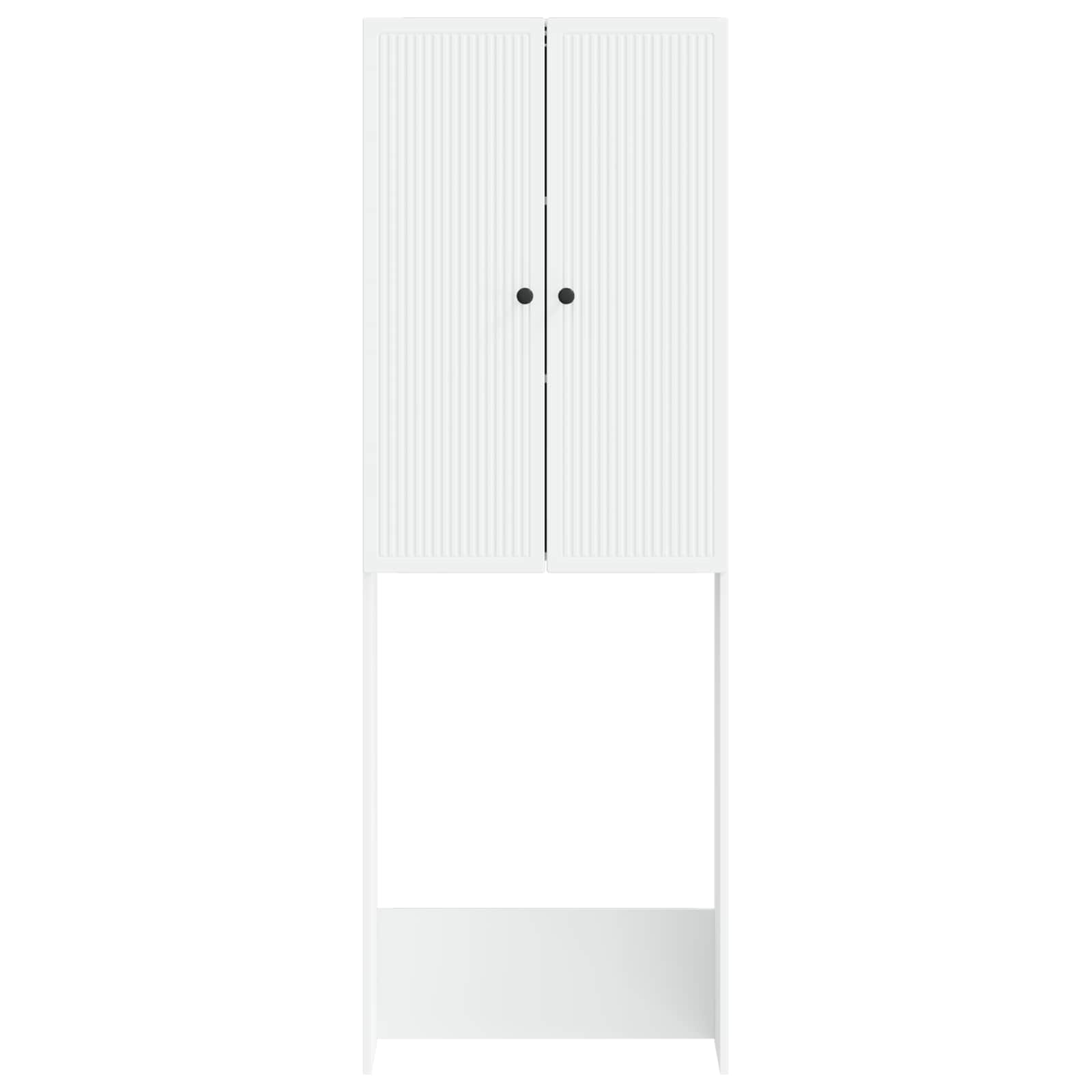 Toilet Cabinet EDE White 66 x 25.5 x 190 cm Engineered Wood