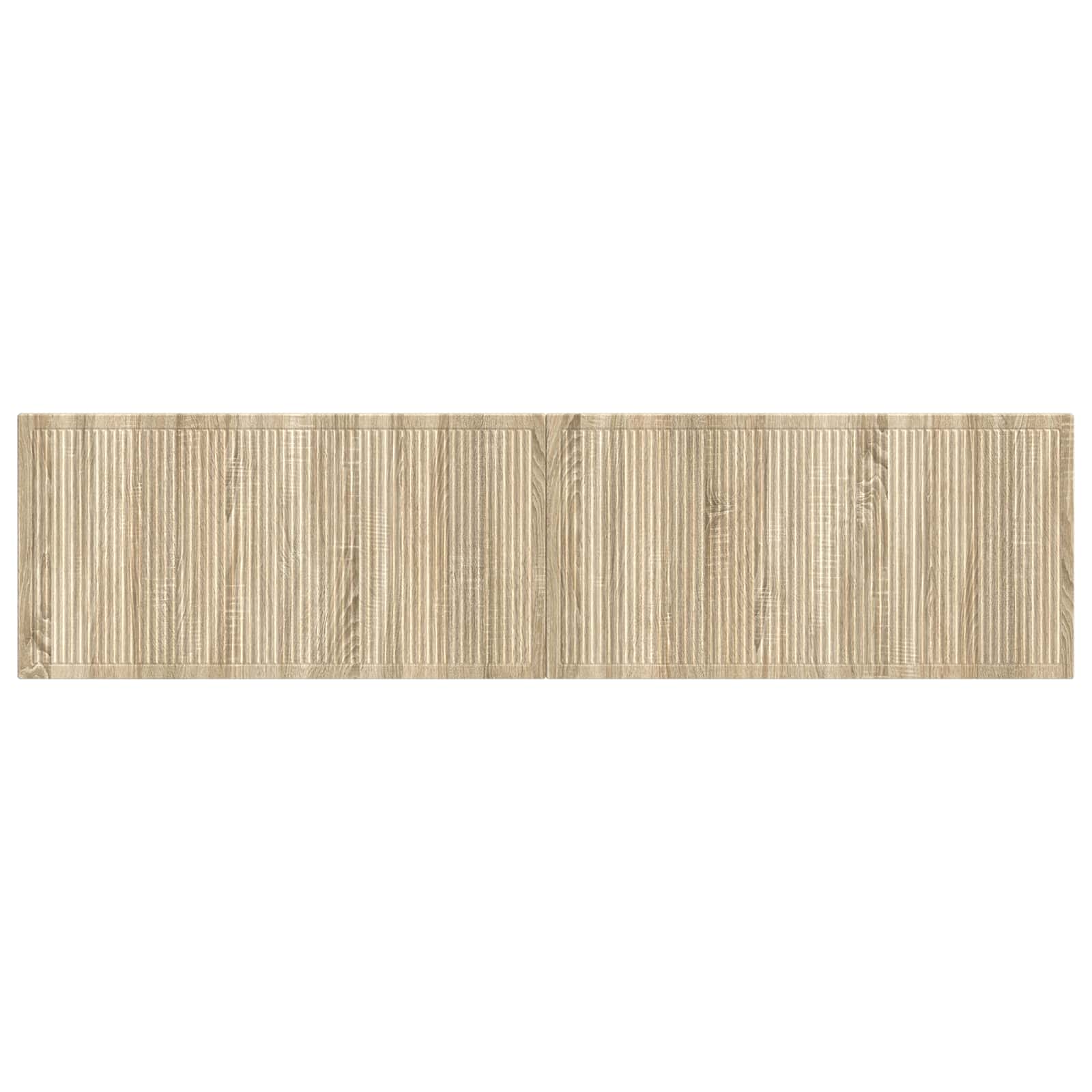 Wall-Mounted Headboard EDE Sonoma Oak Engineered Wood