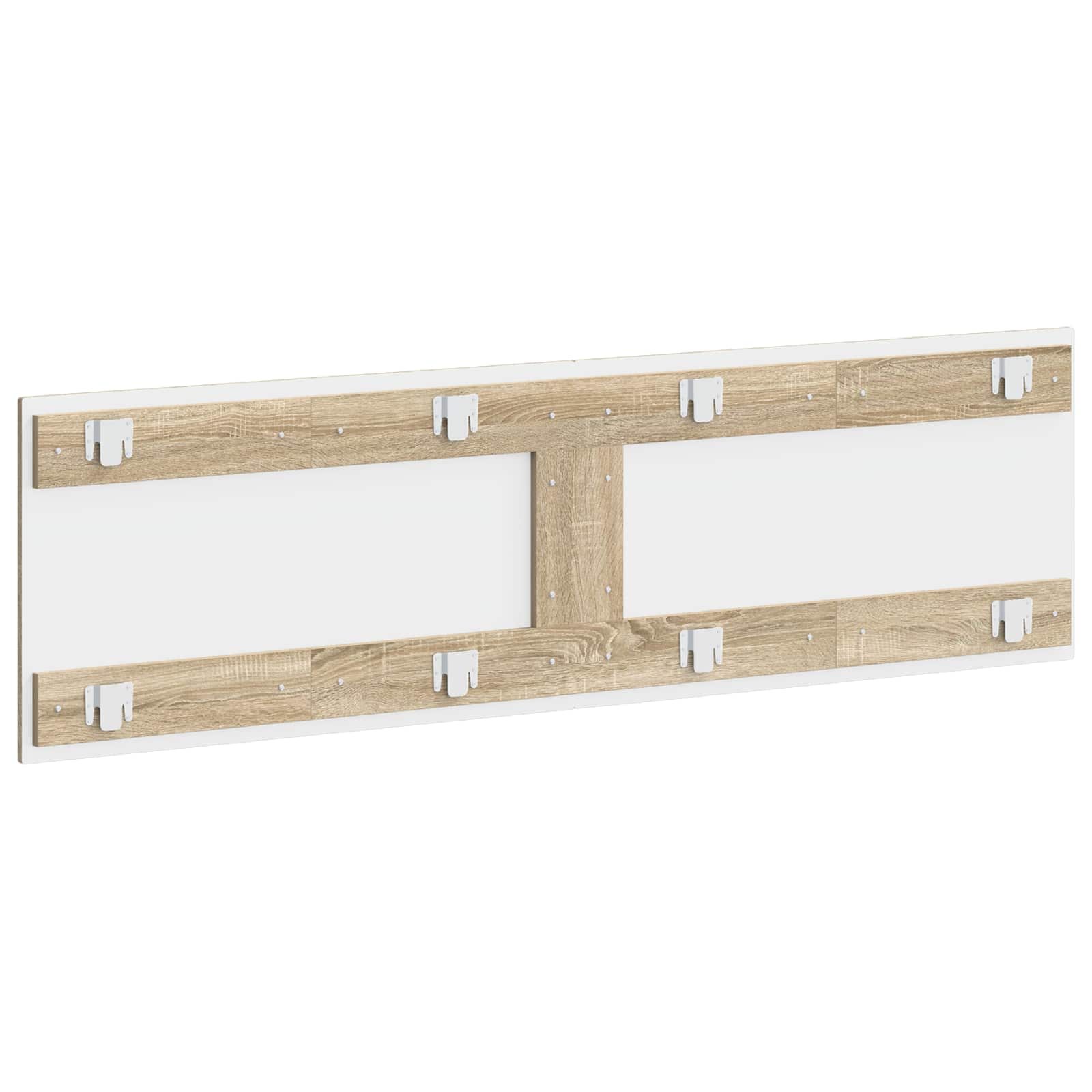 Wall-Mounted Headboard EDE Sonoma Oak Engineered Wood