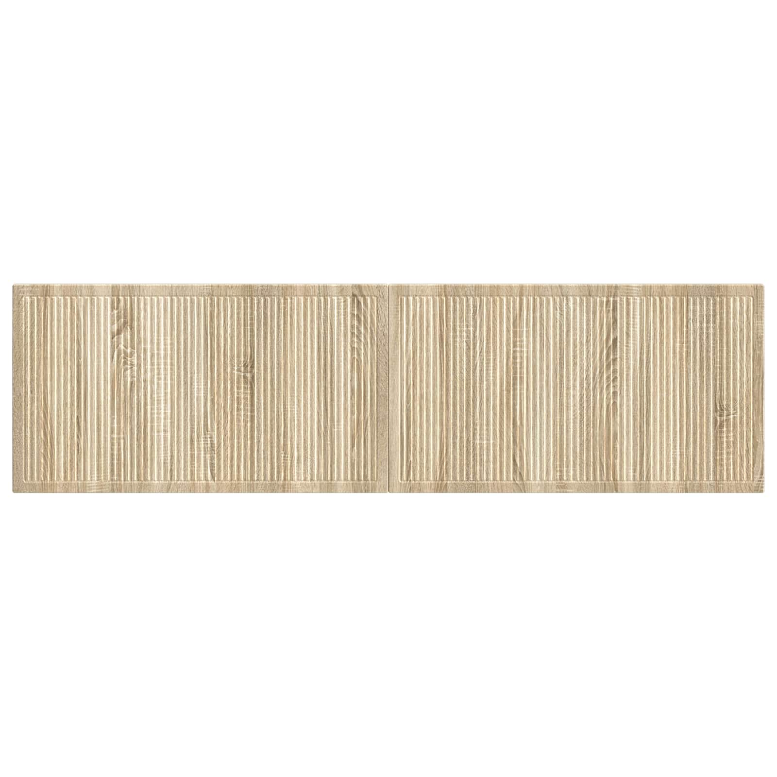 Wall-Mounted Headboard EDE Sonoma Oak Engineered Wood