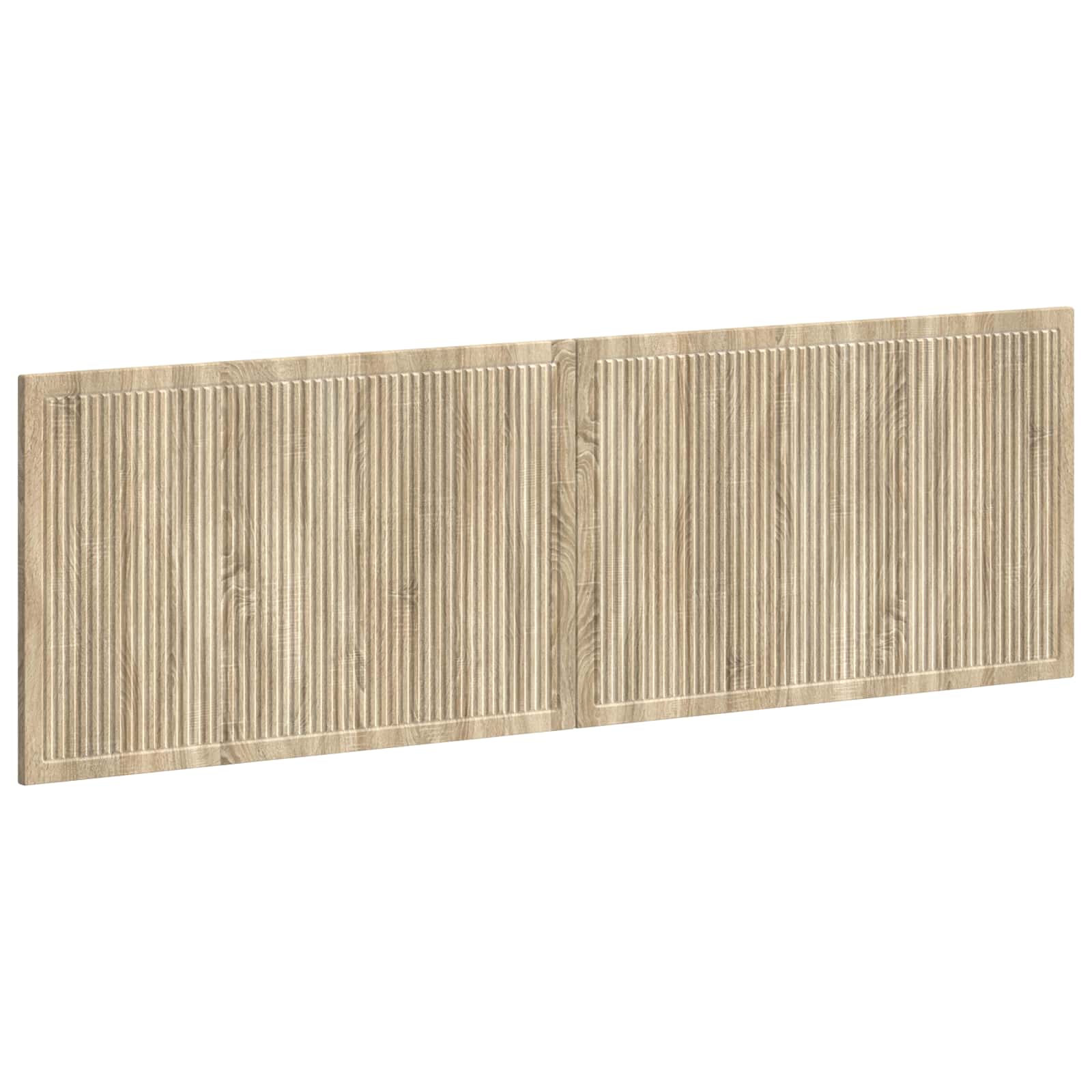 Wall-Mounted Headboard EDE Sonoma Oak Engineered Wood