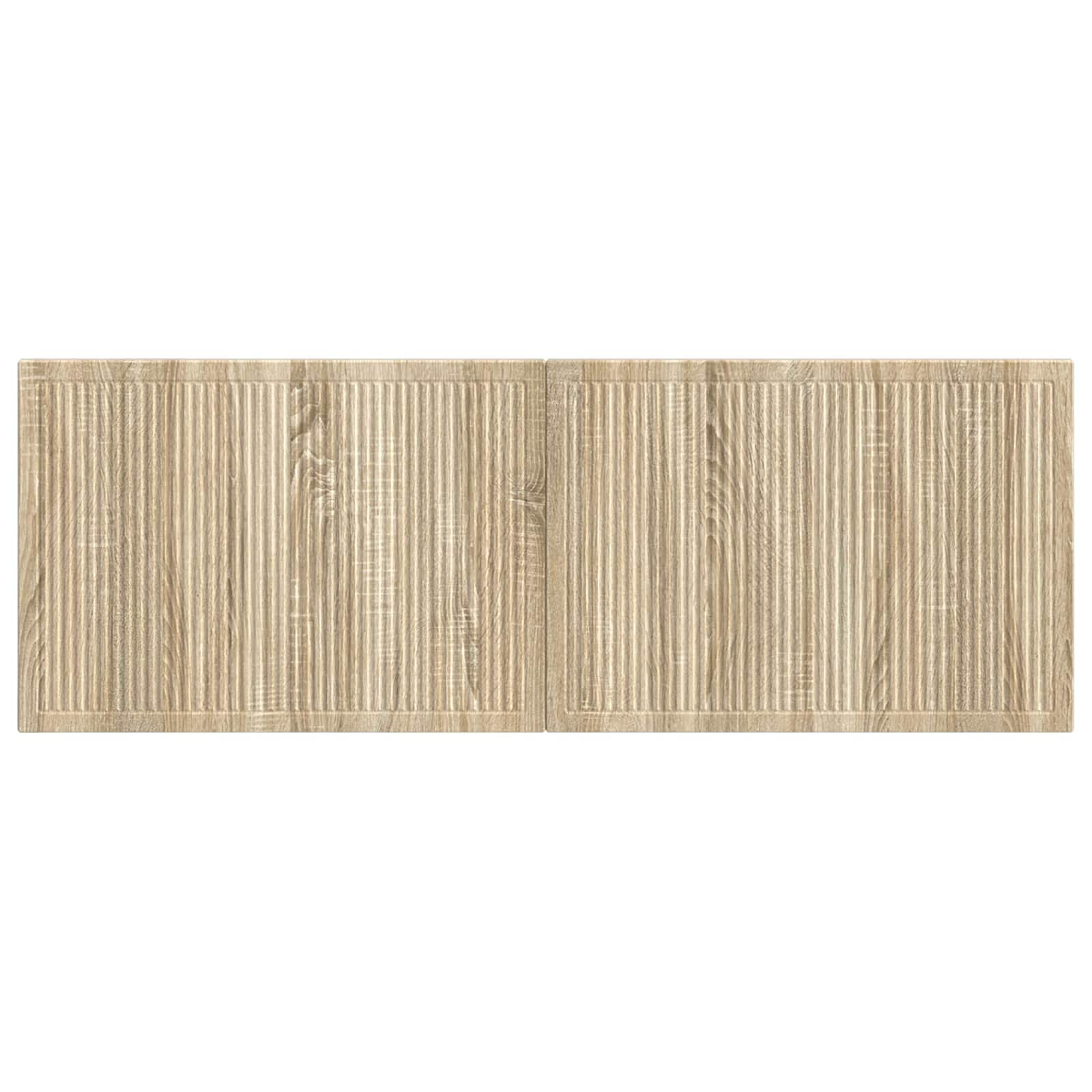 Wall-Mounted Headboard EDE Sonoma Oak Engineered Wood