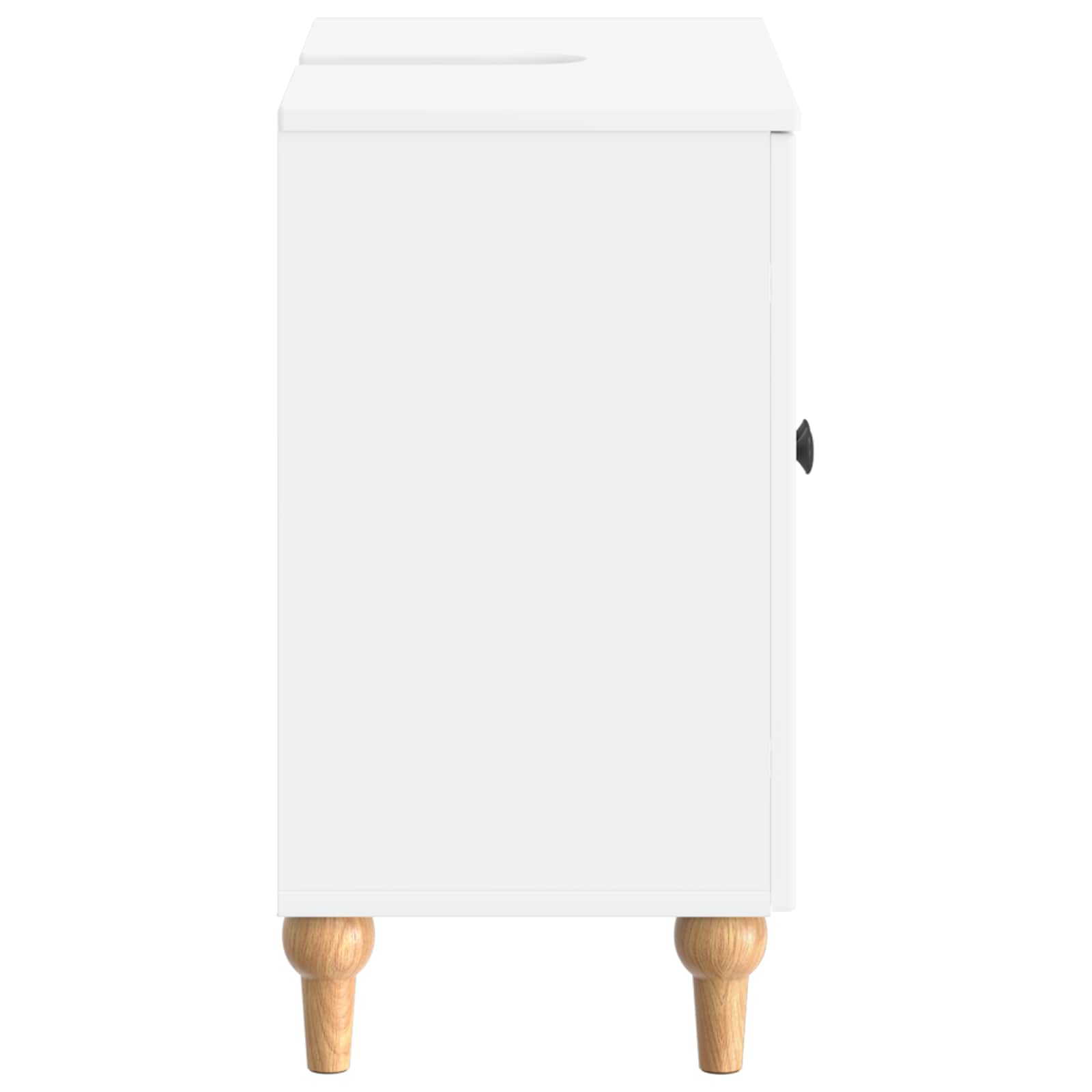 Bathroom Sink Cabinet ALKMAAR White 59.5 x 31.5 x 59 cm