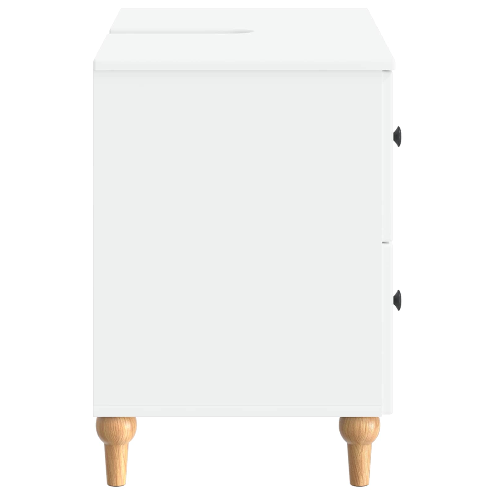 Bathroom Sink Cabinet ALKMAAR White 82 x 41 x 59 cm