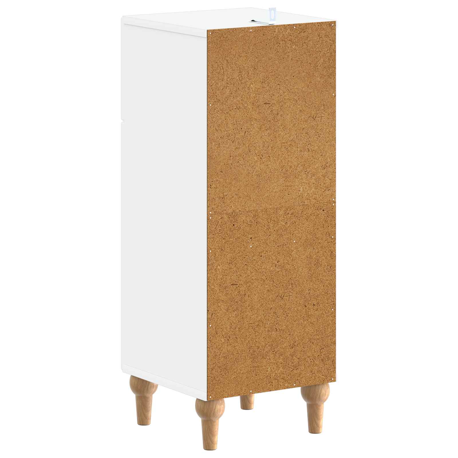 Bathroom Storage Cabinet ALKMAAR White 30 x 31 x 80 cm