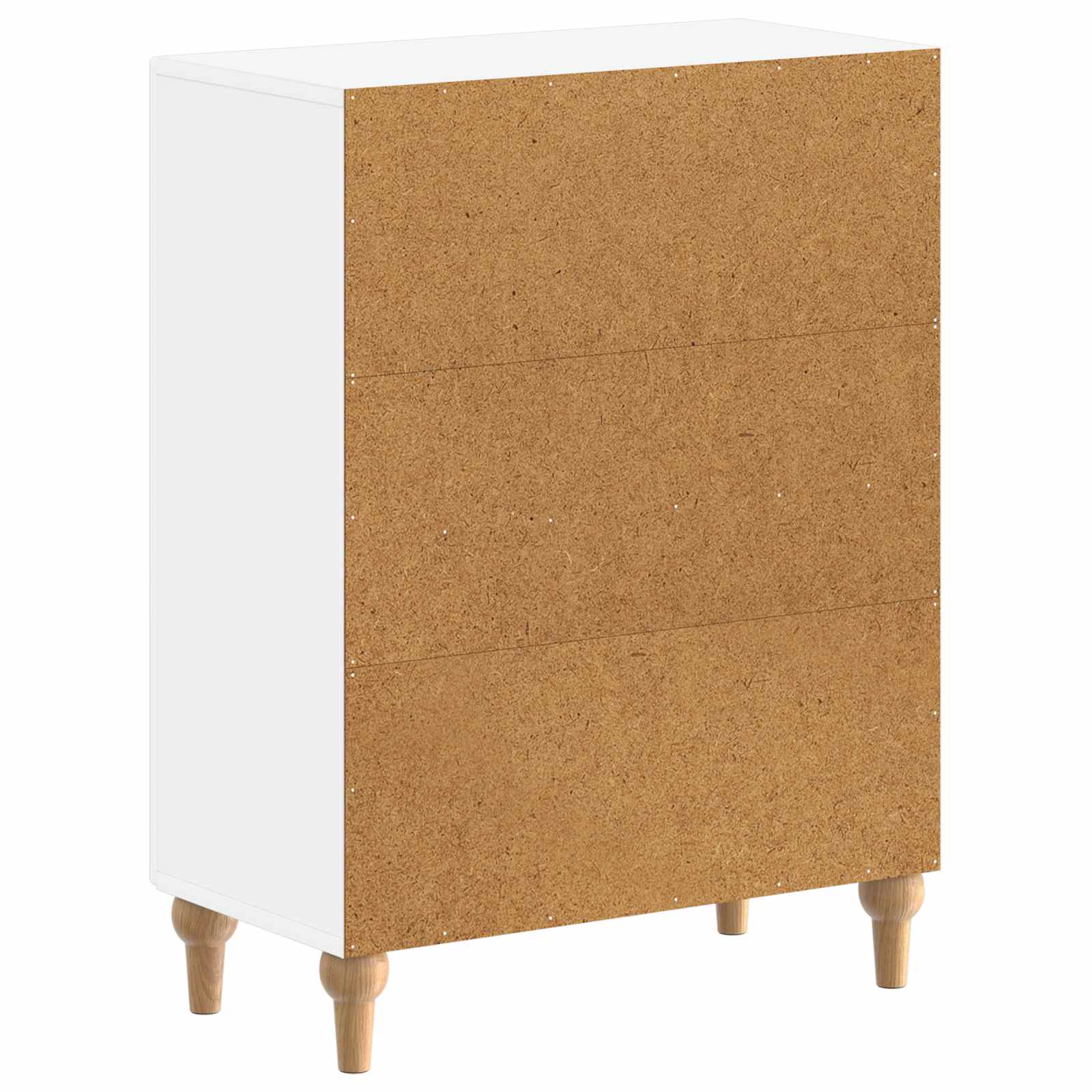 Bathroom Storage Cabinet ALKMAAR White 59.5 x 31 x 80 cm