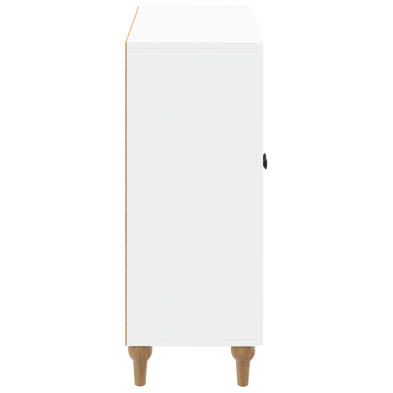 Bathroom Storage Cabinet ALKMAAR White 59.5 x 31 x 80 cm