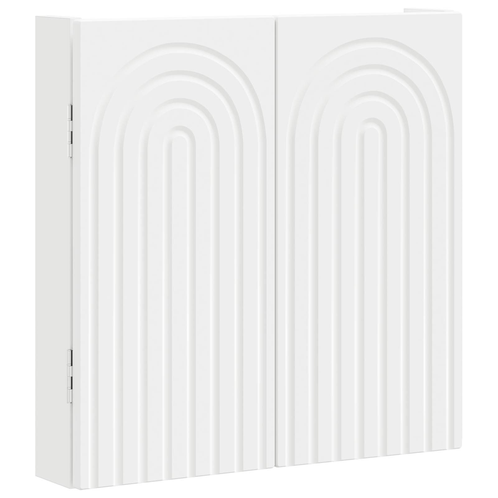 Dartboard Cabinet ALKMAAR White 52.5 x 10.5 x 53.5 cm