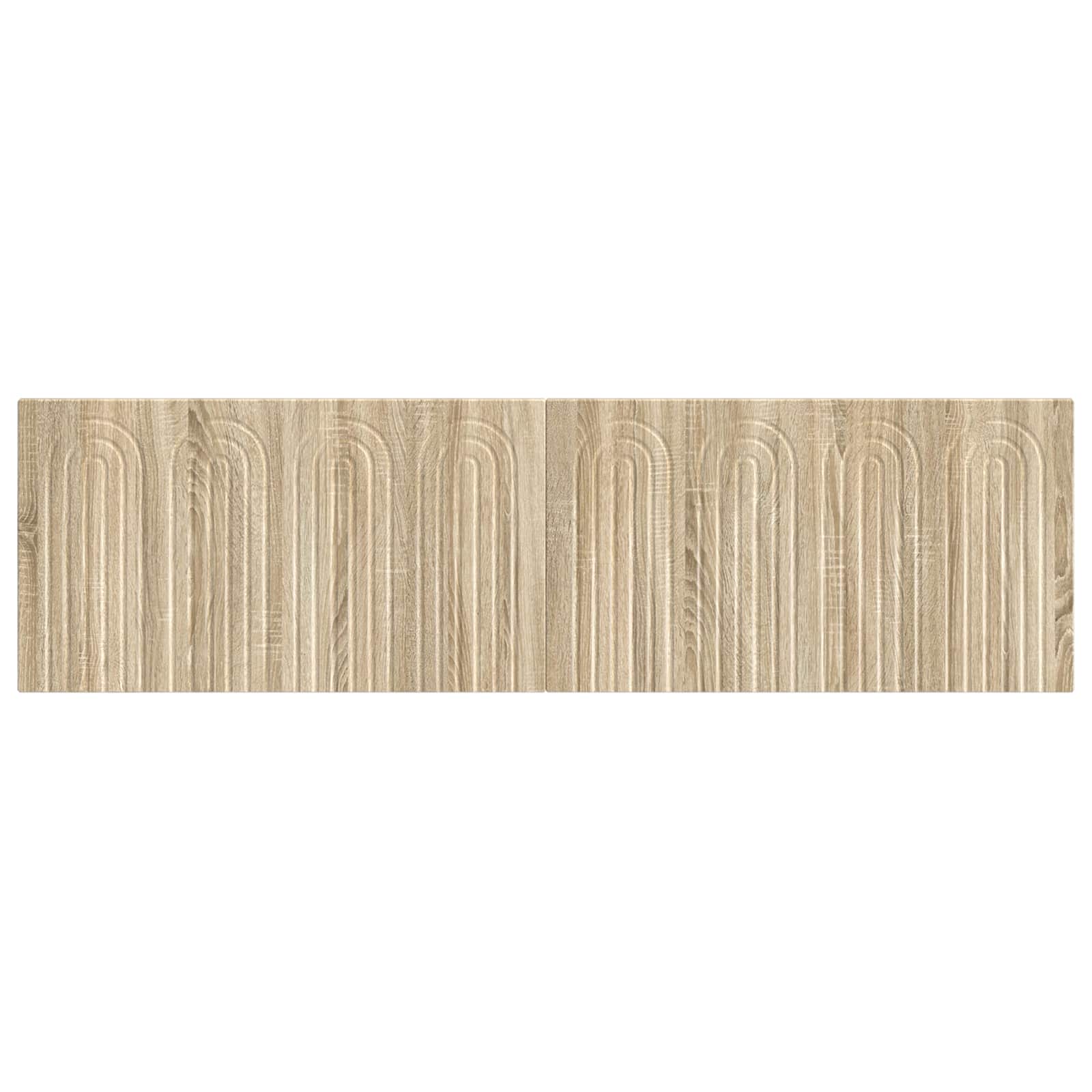 Wall-Mounted Headboard ALKMAAR Sonoma Oak Engineered Wood