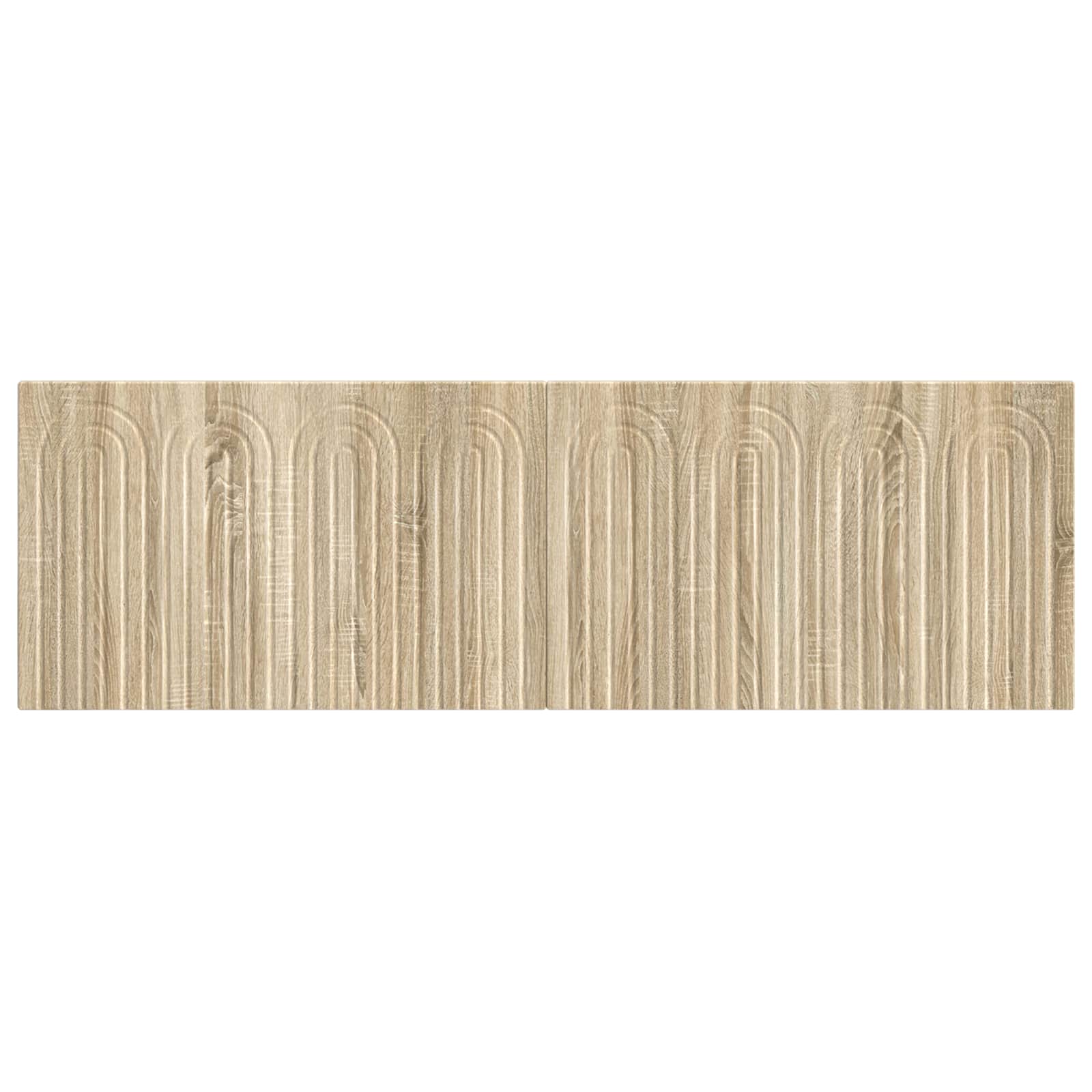 Wall-Mounted Headboard ALKMAAR Sonoma Oak Engineered Wood