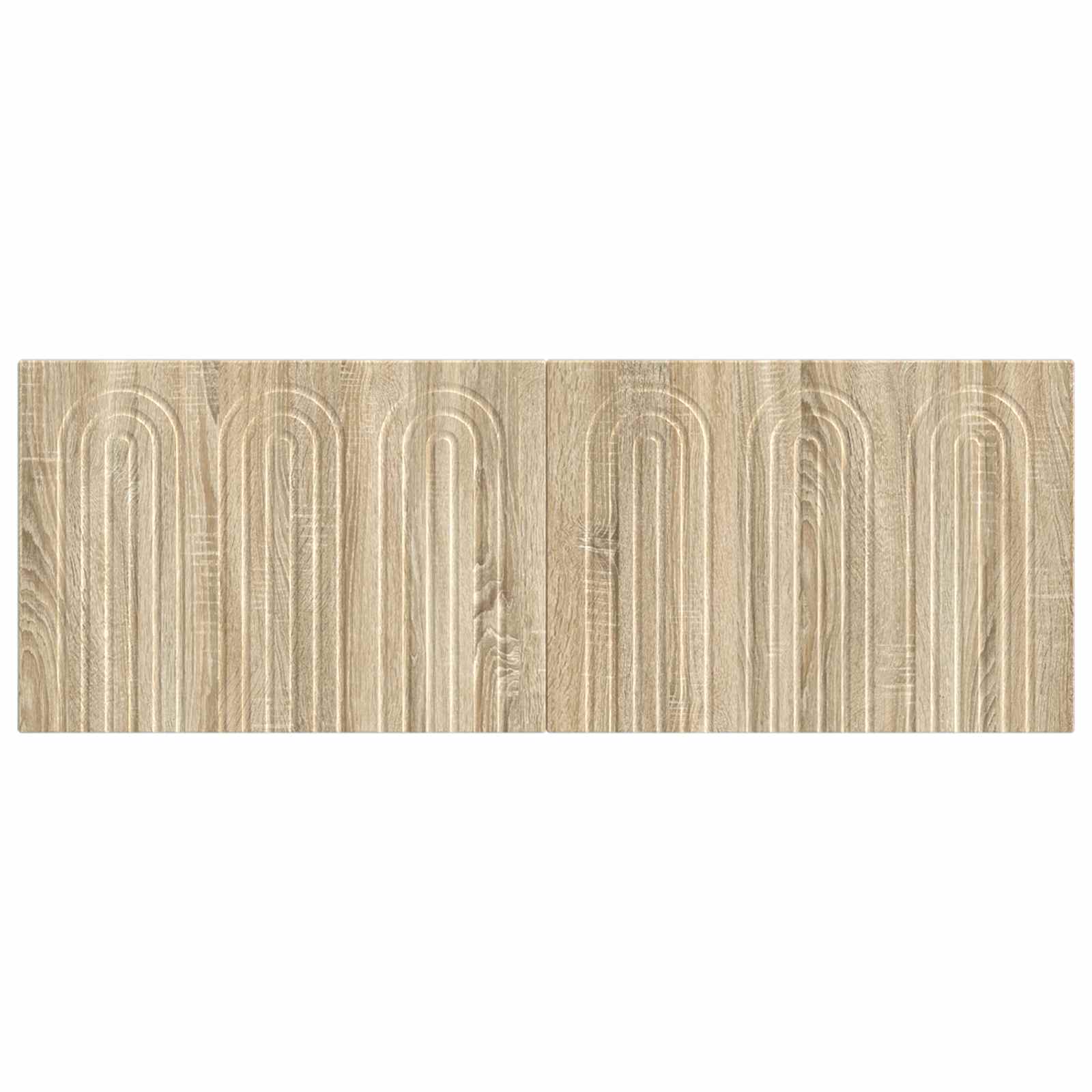 Wall-Mounted Headboard ALKMAAR Sonoma Oak Engineered Wood