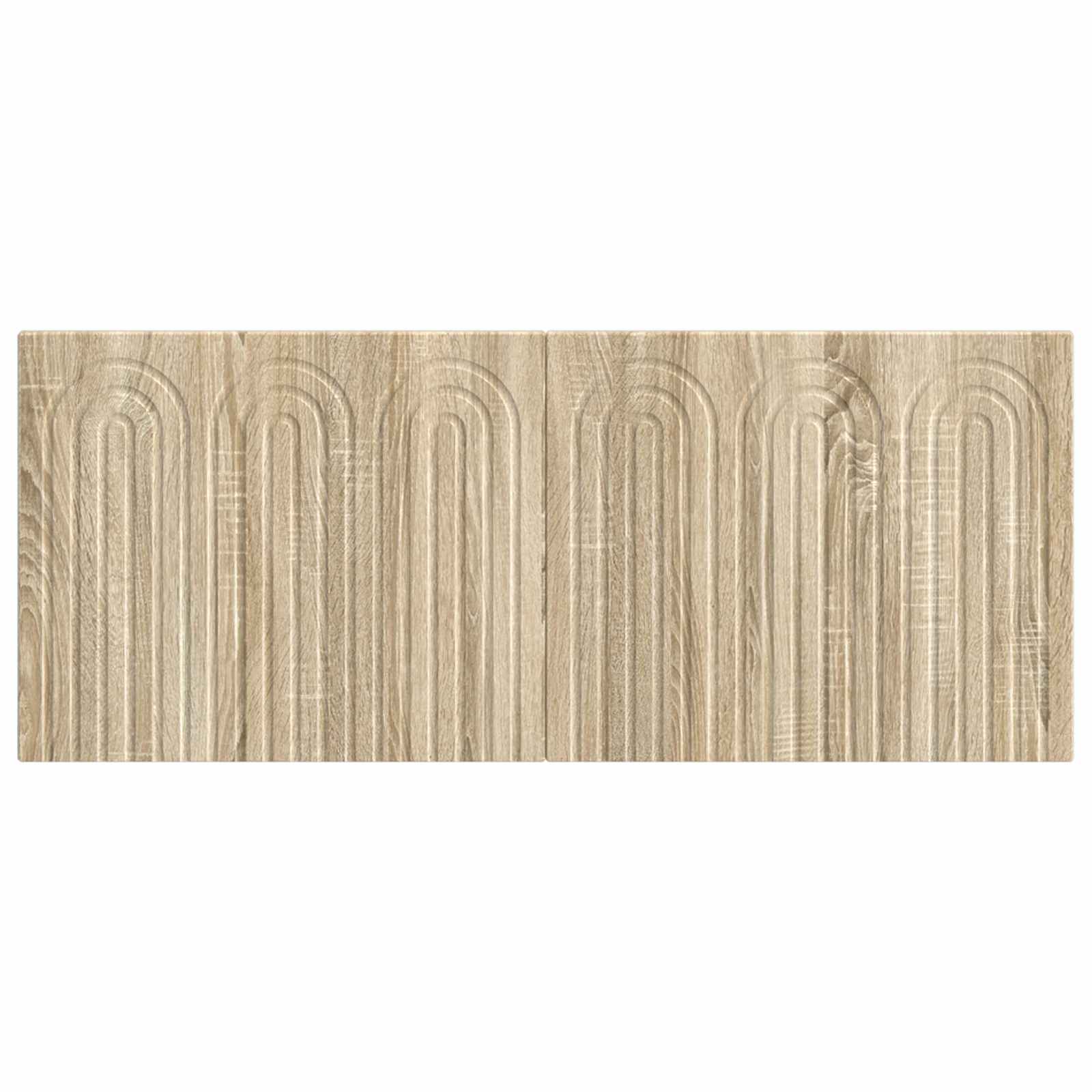 Wall-Mounted Headboard ALKMAAR Sonoma Oak Engineered Wood