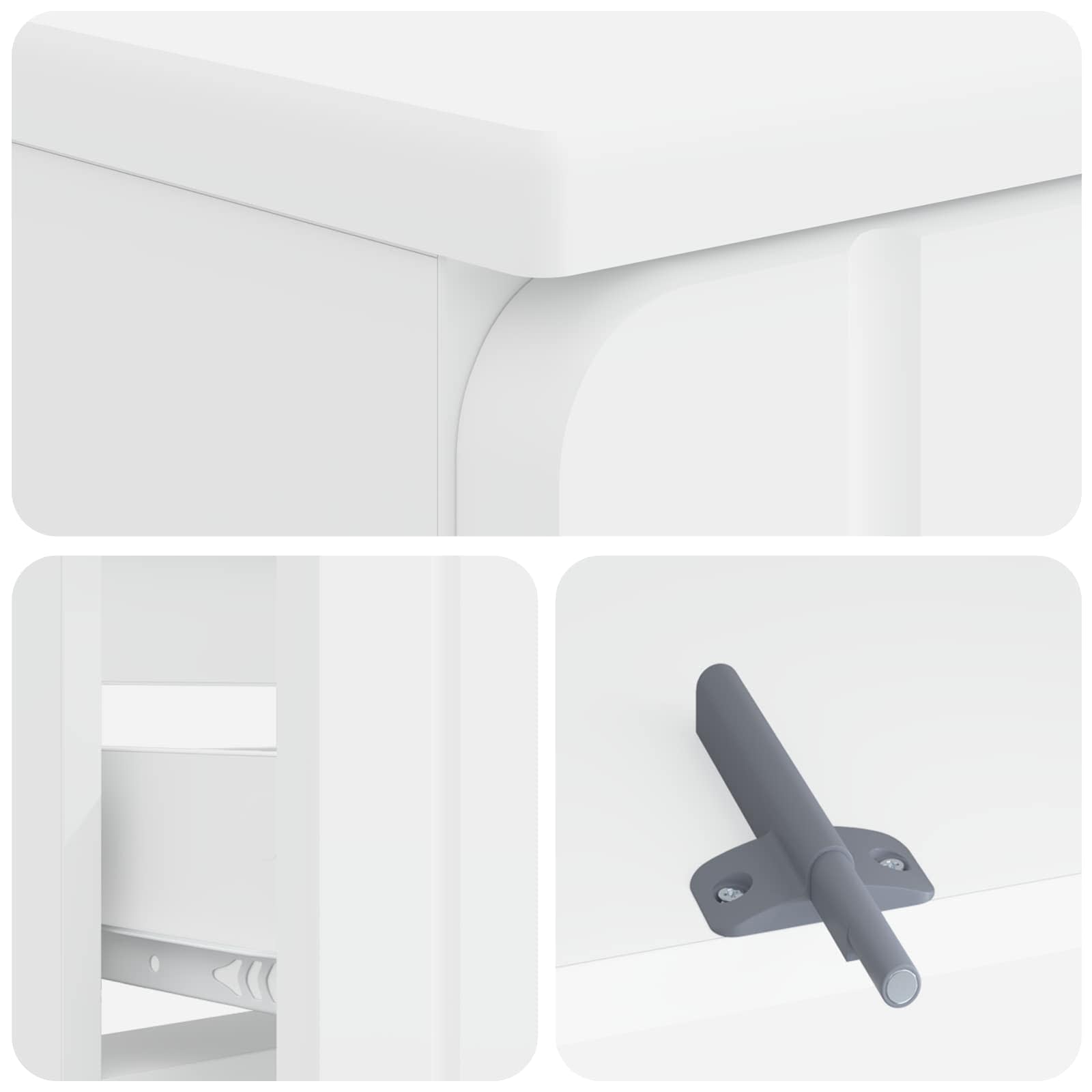 Bathroom Sink Cabinet ZWOLLE White 82 x 41 x 58.5 cm