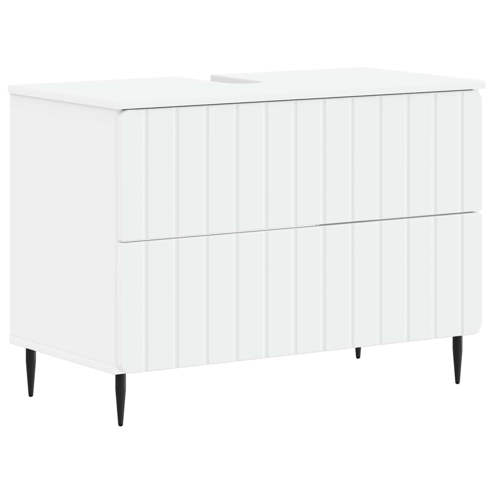 Bathroom Sink Cabinet ZWOLLE White 82 x 41 x 58.5 cm