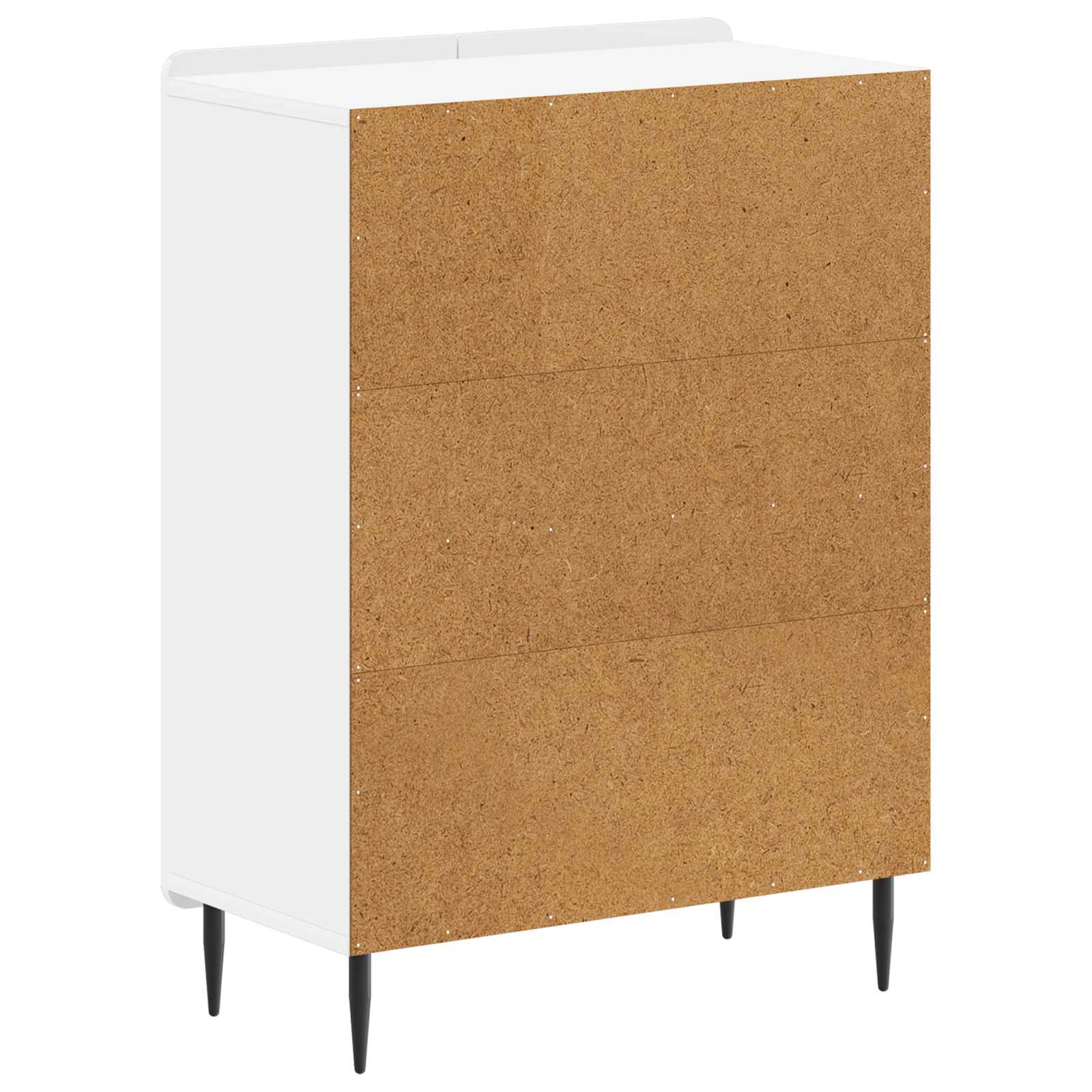 Bathroom Storage Cabinet ZWOLLE White 59.5 x 31 x 79.5 cm