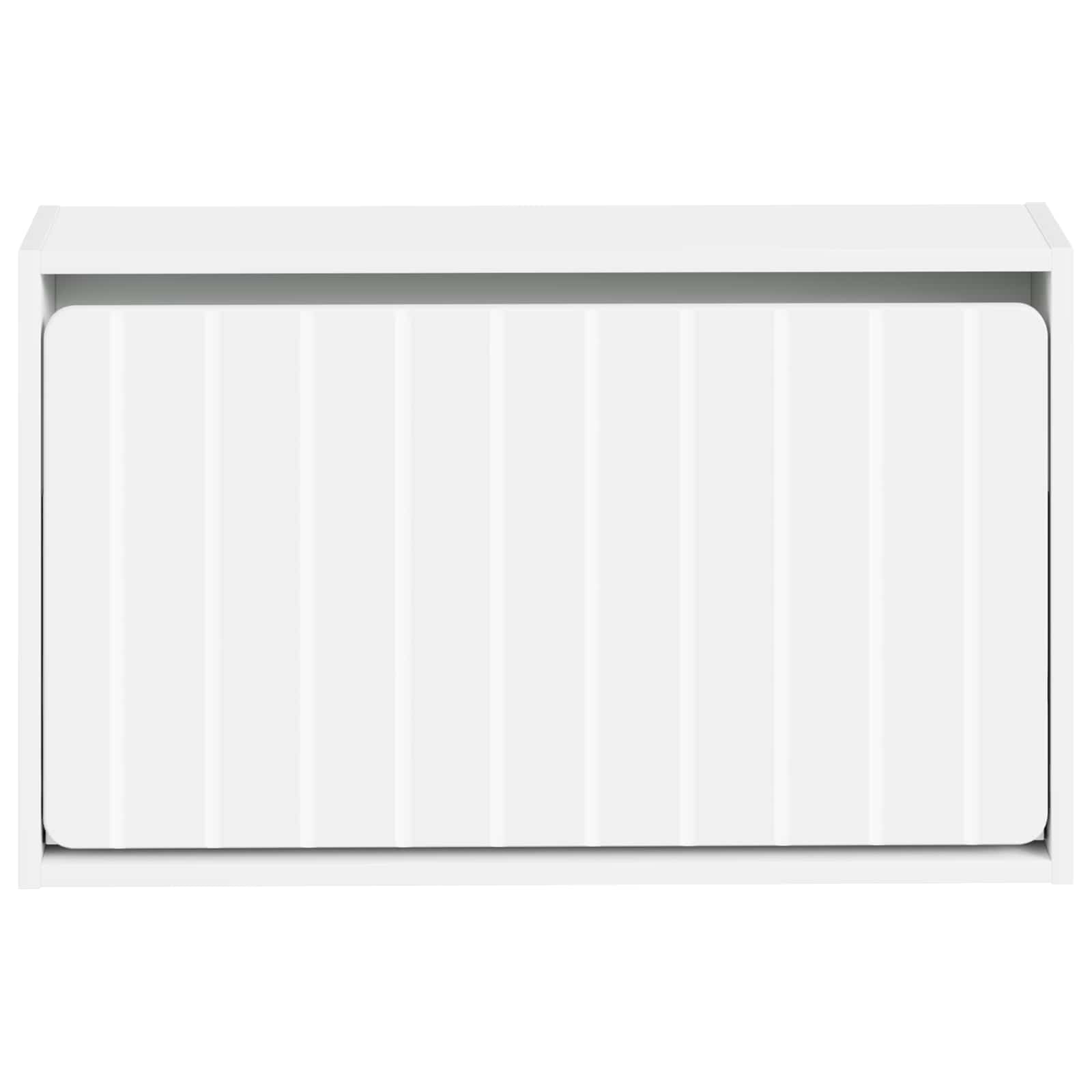Wall-Mounted Shoe Cabinet ZWOLLE 71 x 17 x 43 cm White