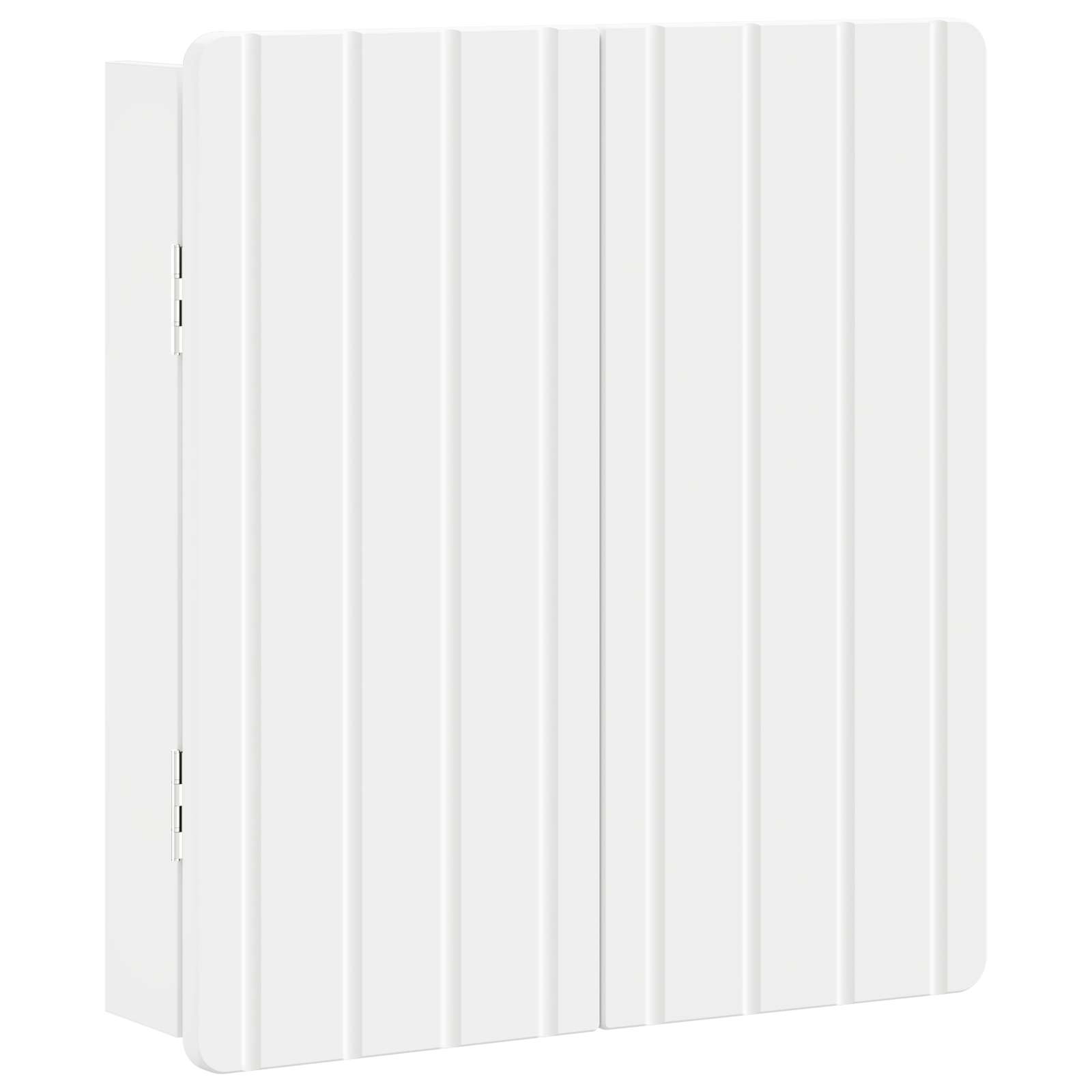 Dartboard Cabinet ZWOLLE White 52.5 x 10.5 x 57.5 cm