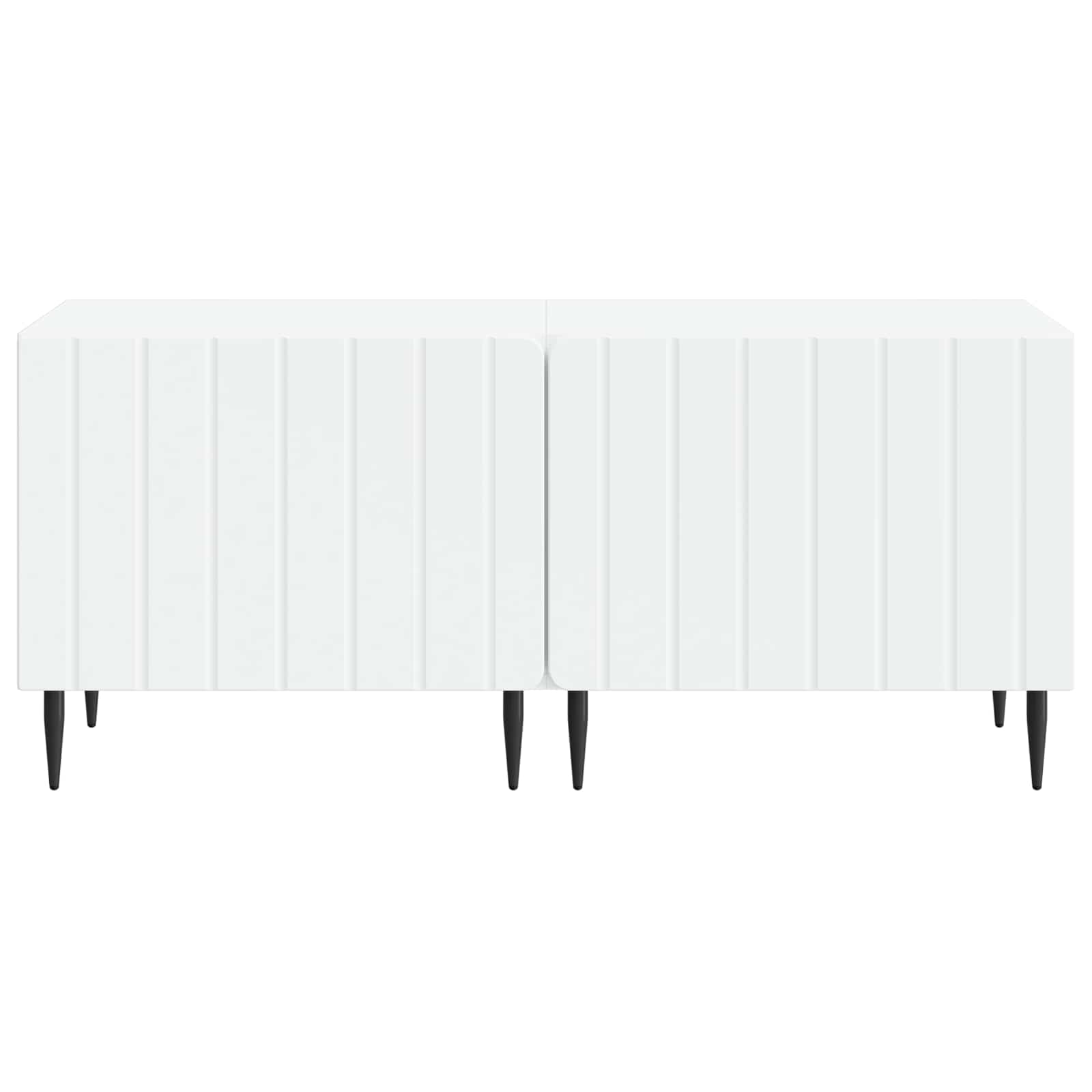 TV Cabinet White Engineered Wood