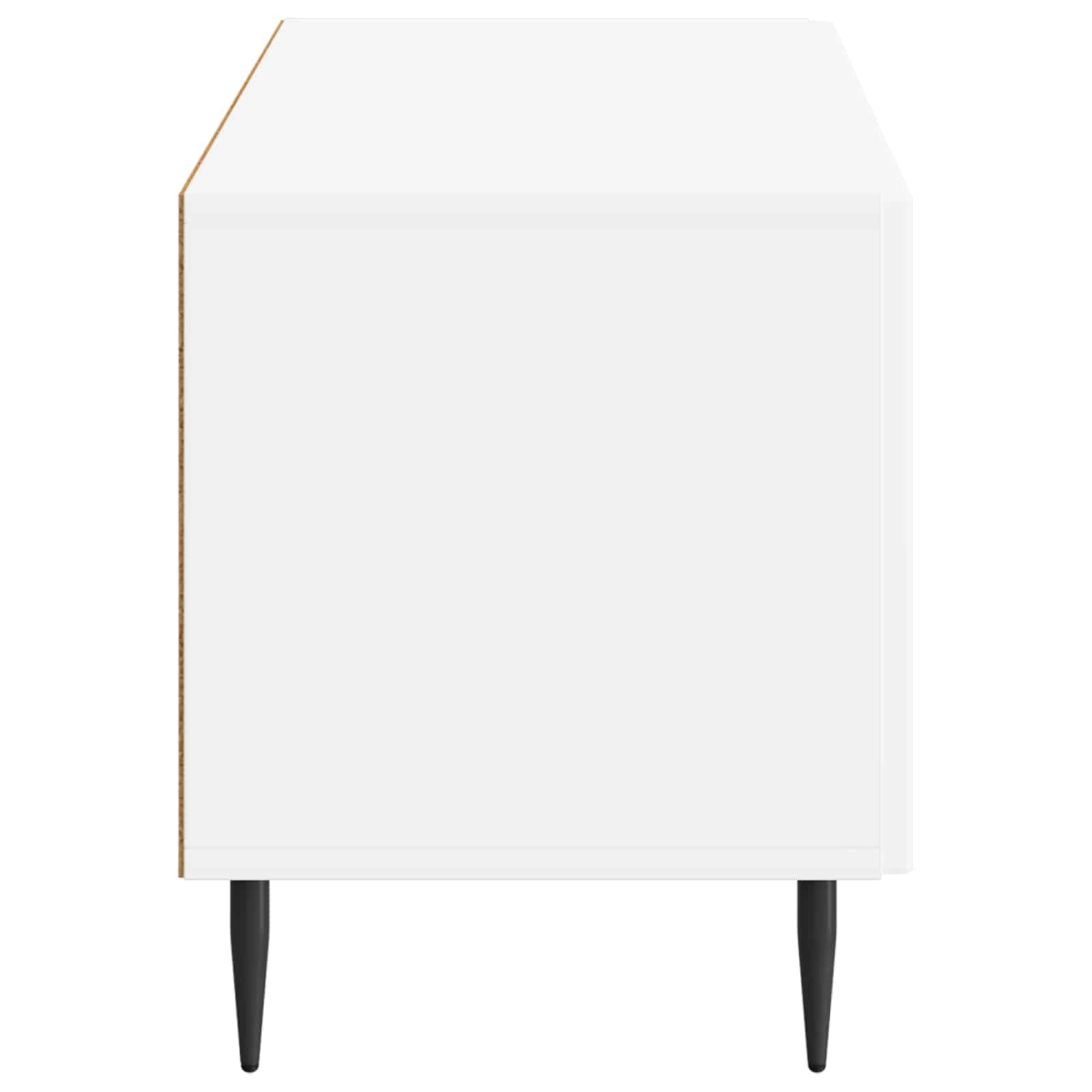 TV Cabinet White Engineered Wood