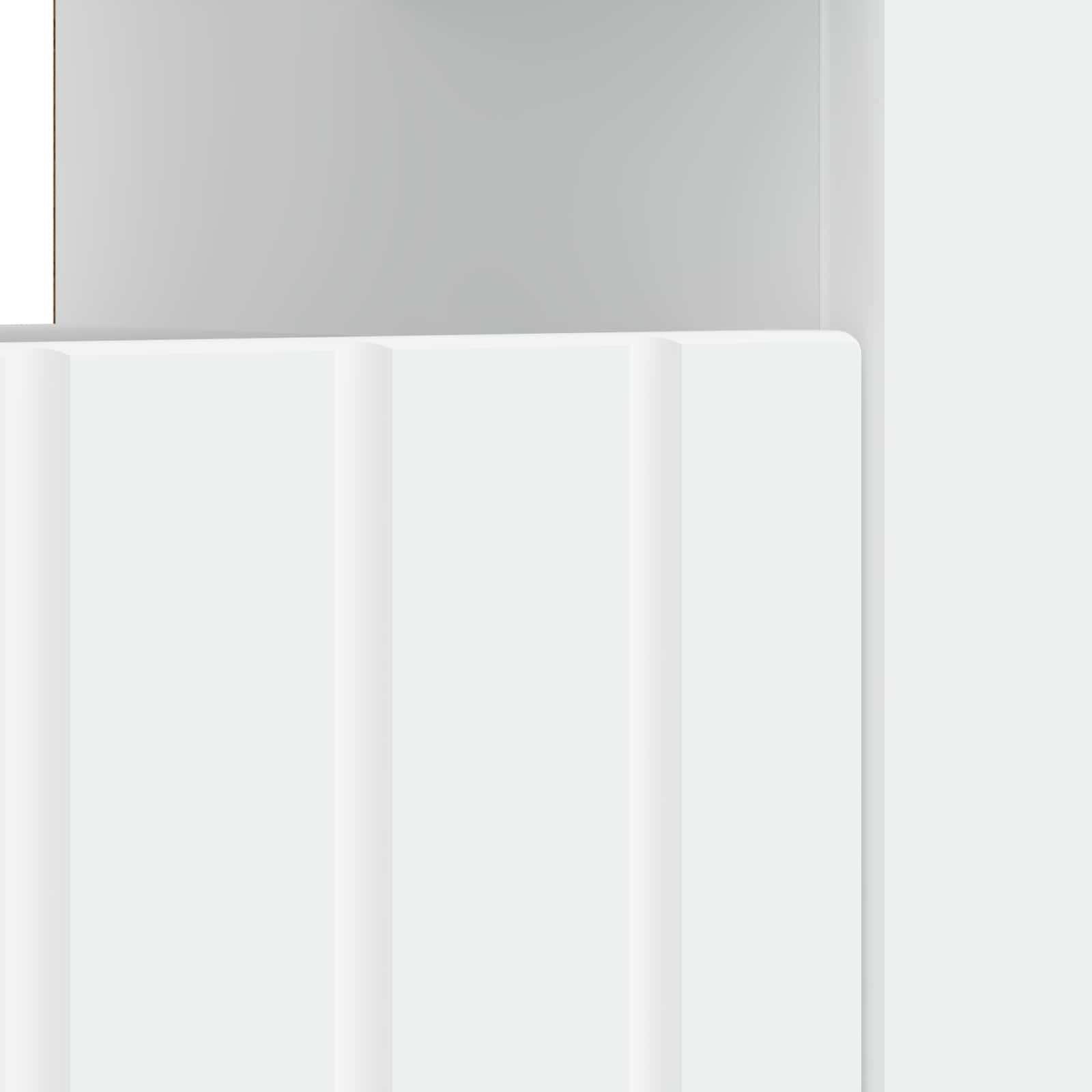LED TV Cabinet White Engineered Wood