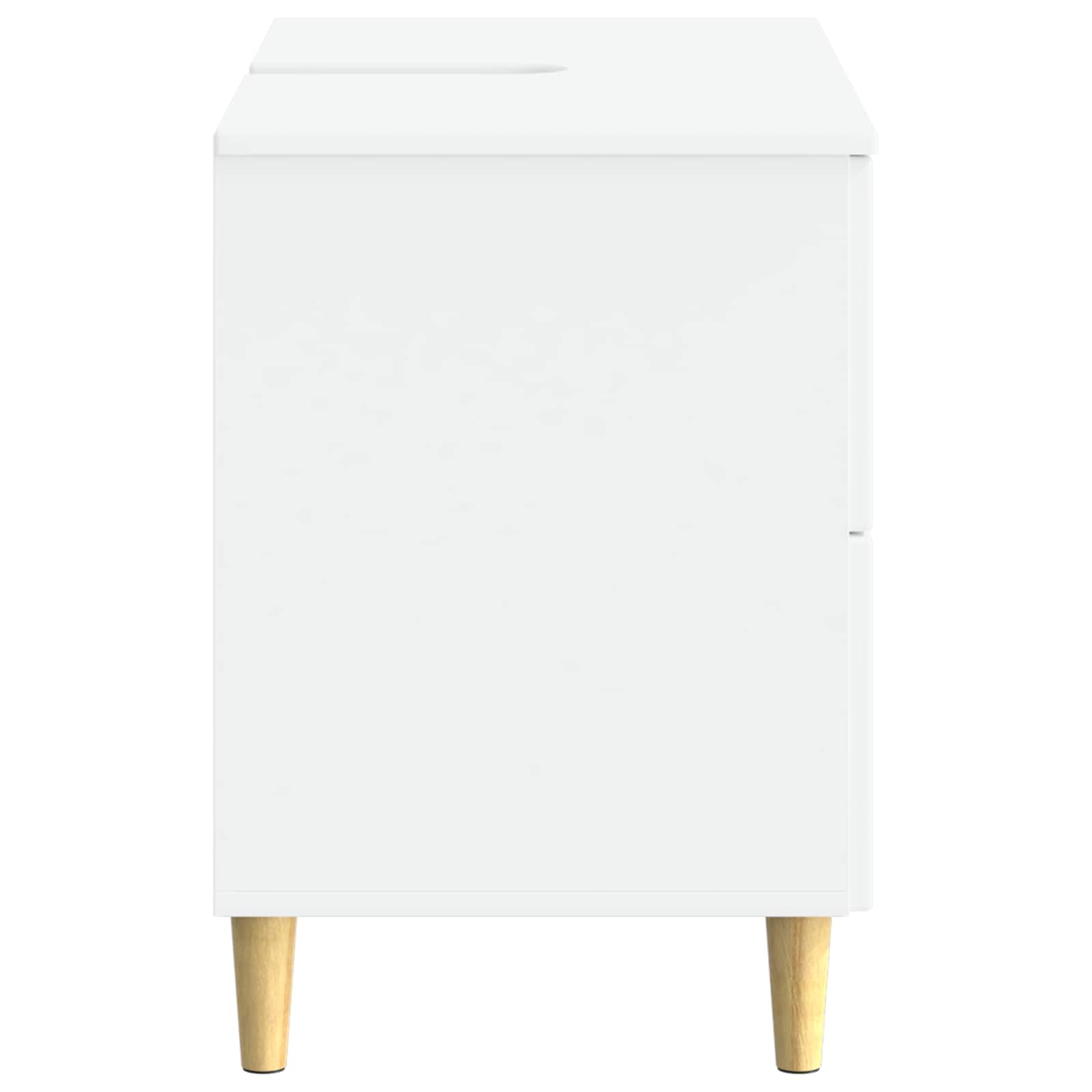 Bathroom Sink Cabinet ARNHEM White 82 x 41 x 59 cm