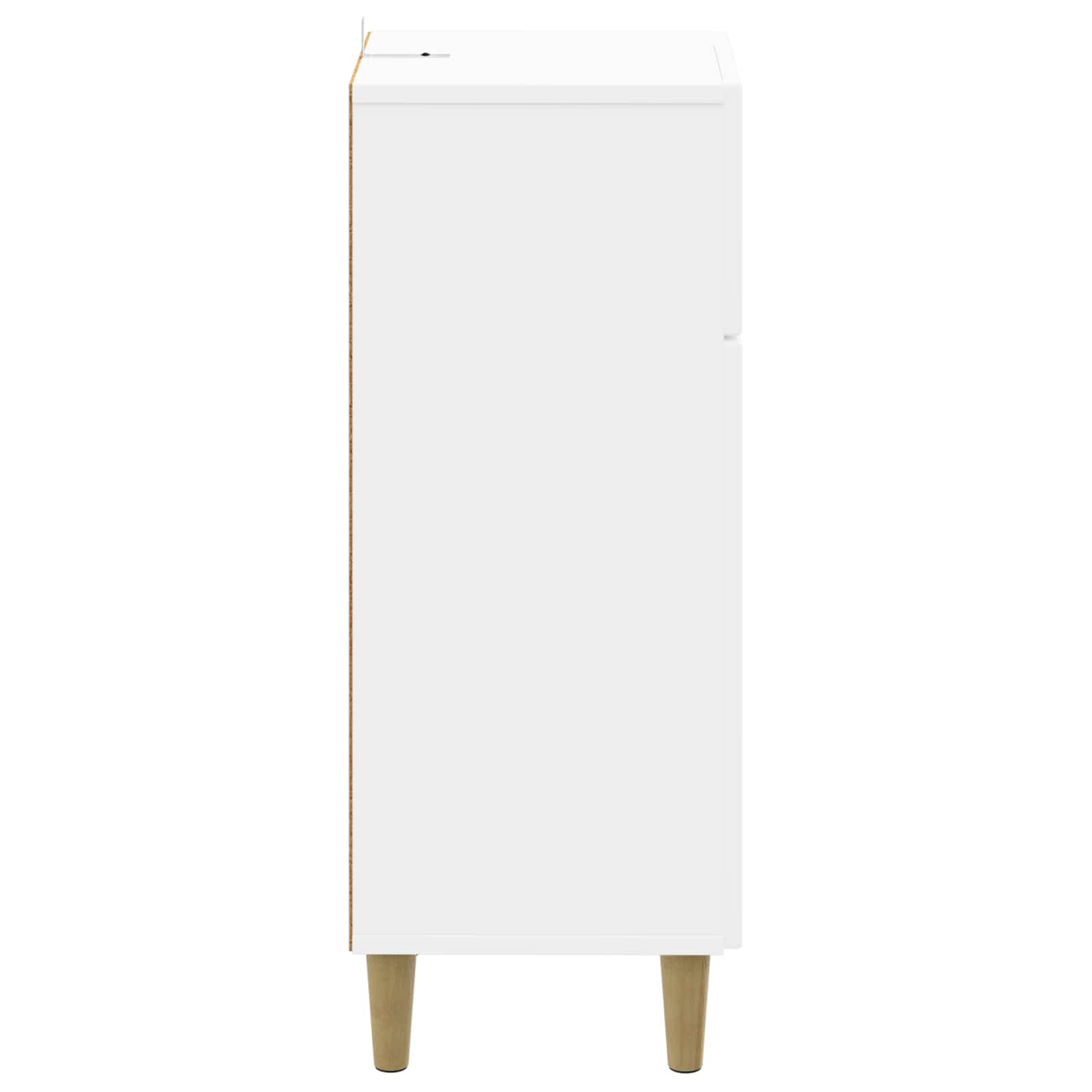 Bathroom Storage Cabinet ARNHEM White 30 x 31 x 80 cm