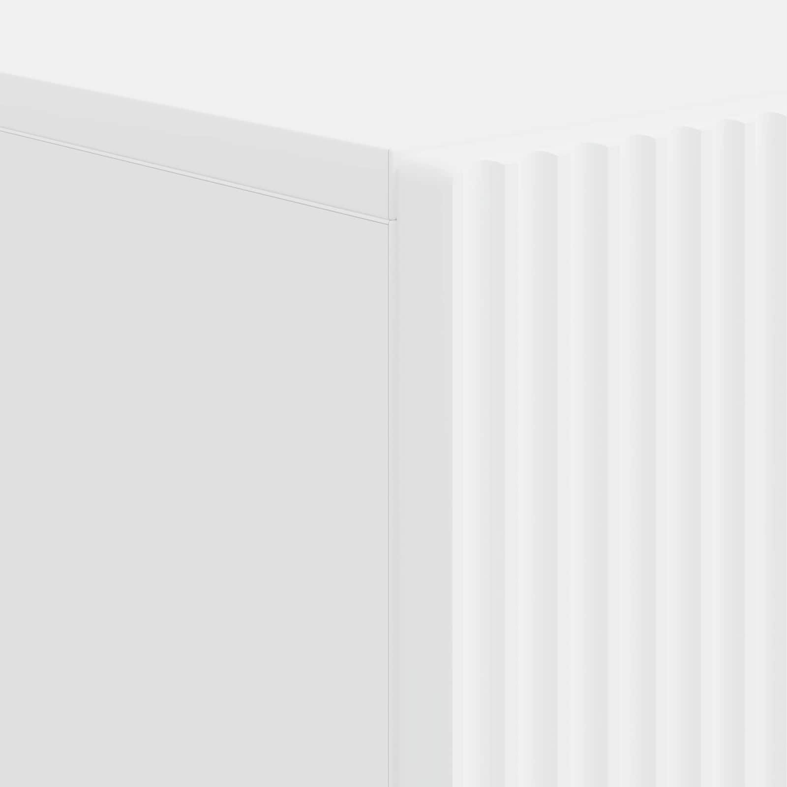Bathroom Storage Cabinet ARNHEM White 59.5 x 31 x 80 cm