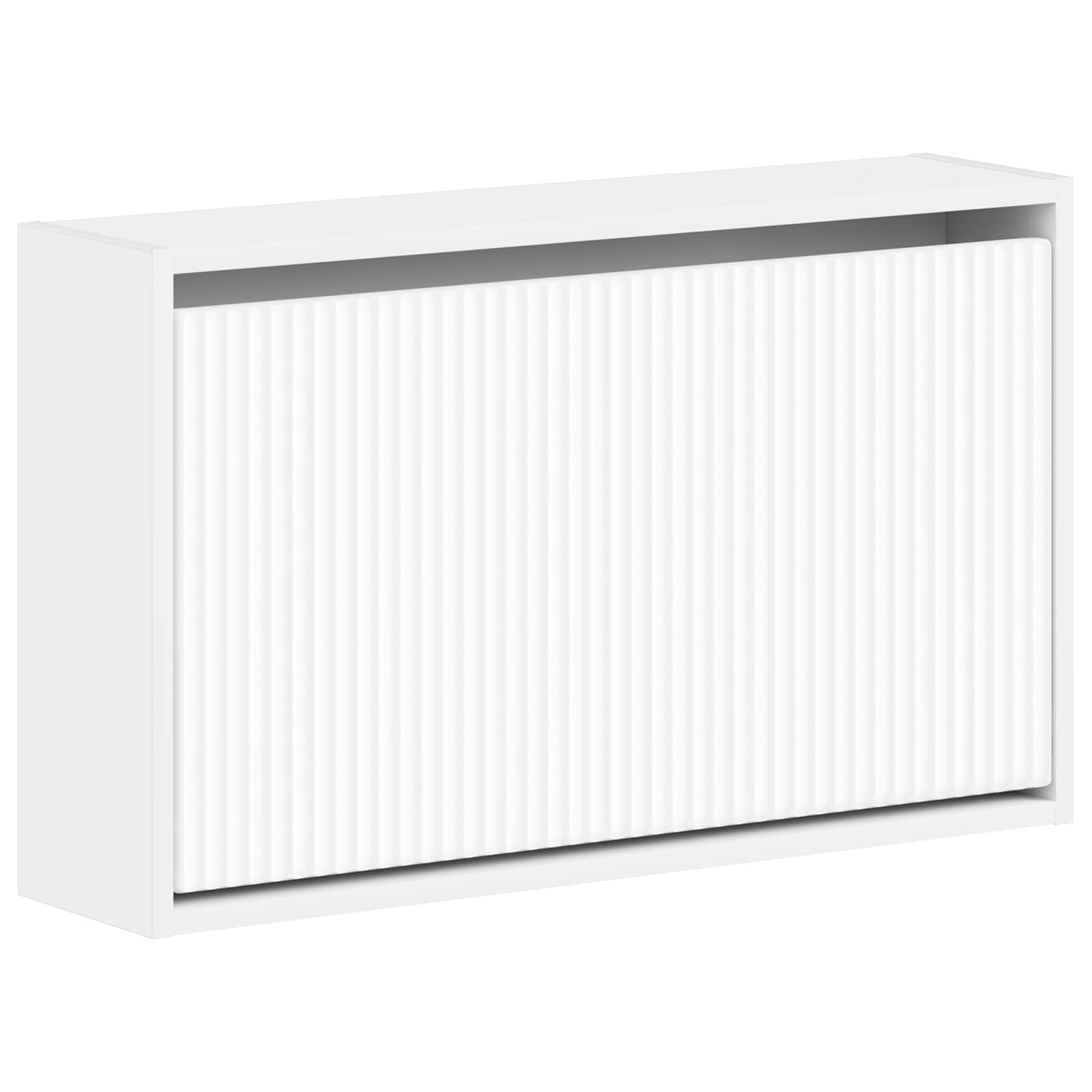 Wall-Mounted Shoe Cabinet ARNHEM 71 x 17 x 43 cm White
