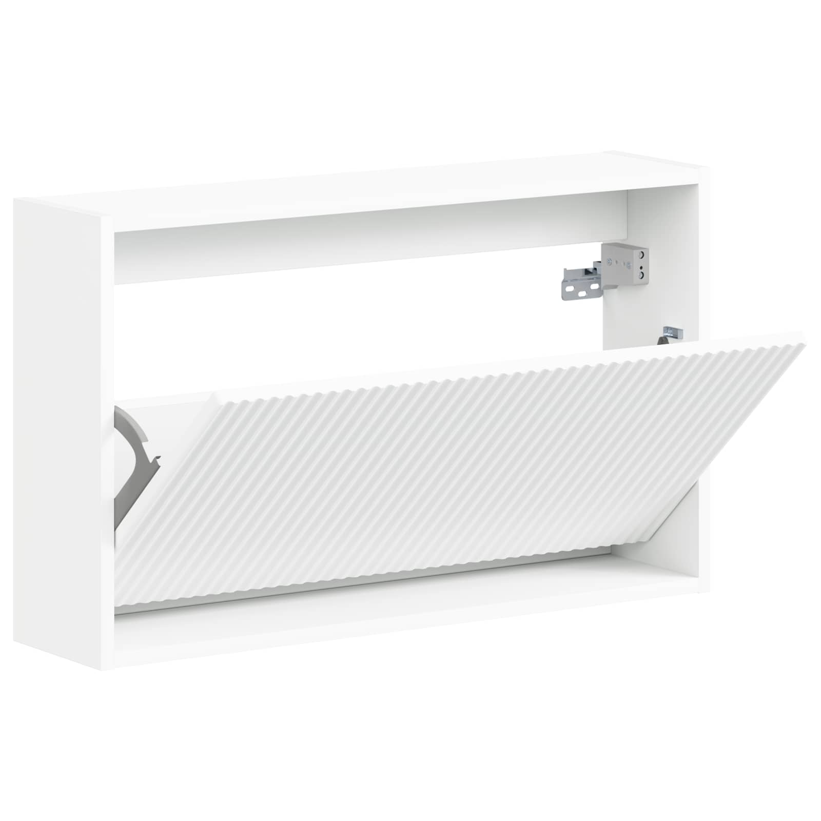 Wall-Mounted Shoe Cabinet ARNHEM 71 x 17 x 43 cm White