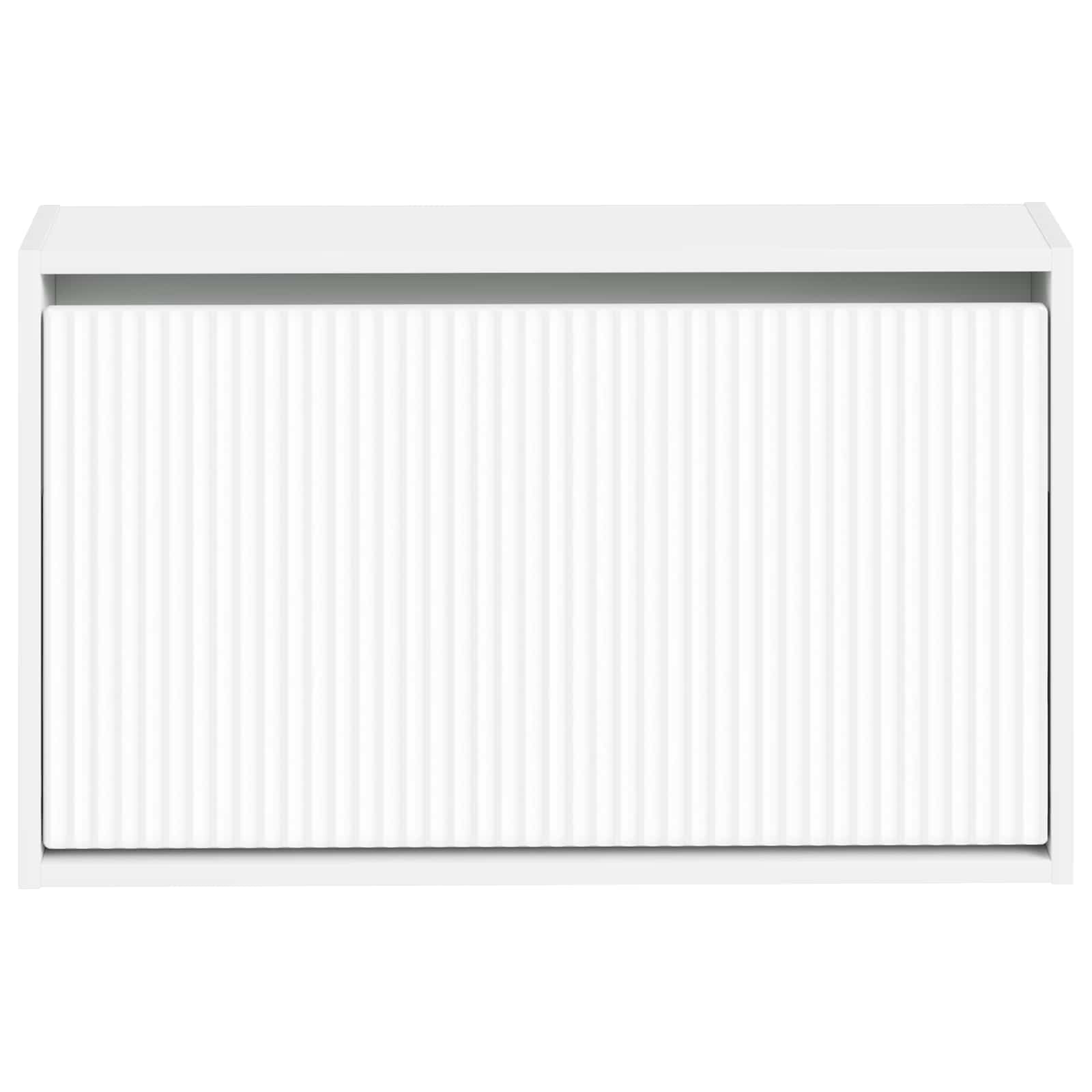 Wall-Mounted Shoe Cabinet ARNHEM 71 x 17 x 43 cm White