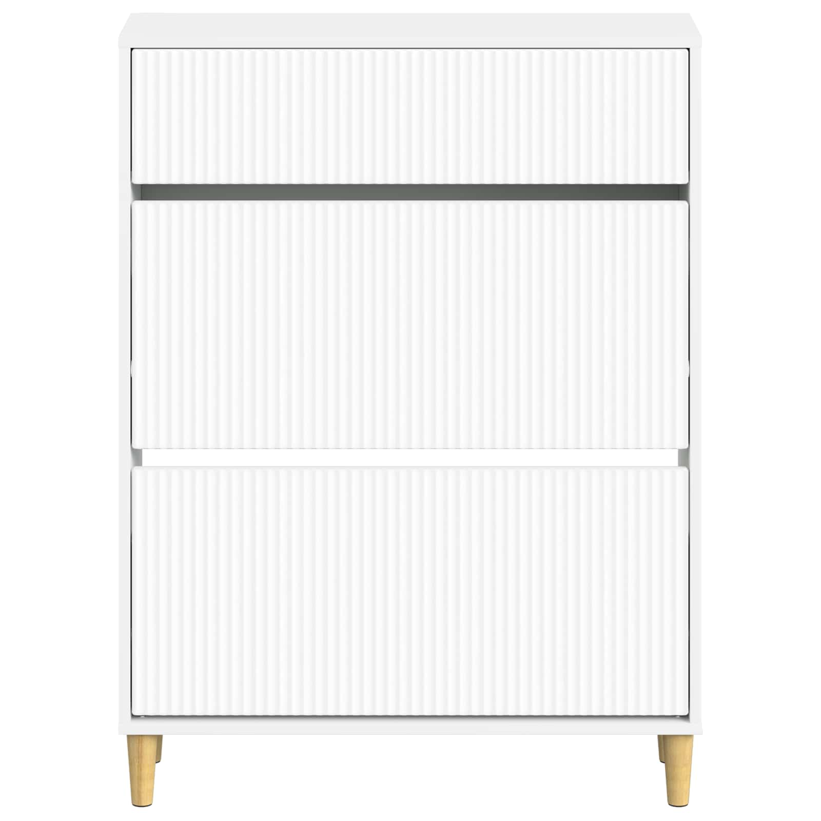 Shoe Cabinet ARNHEM 78 x 24 x 103 cm Engineered Wood White